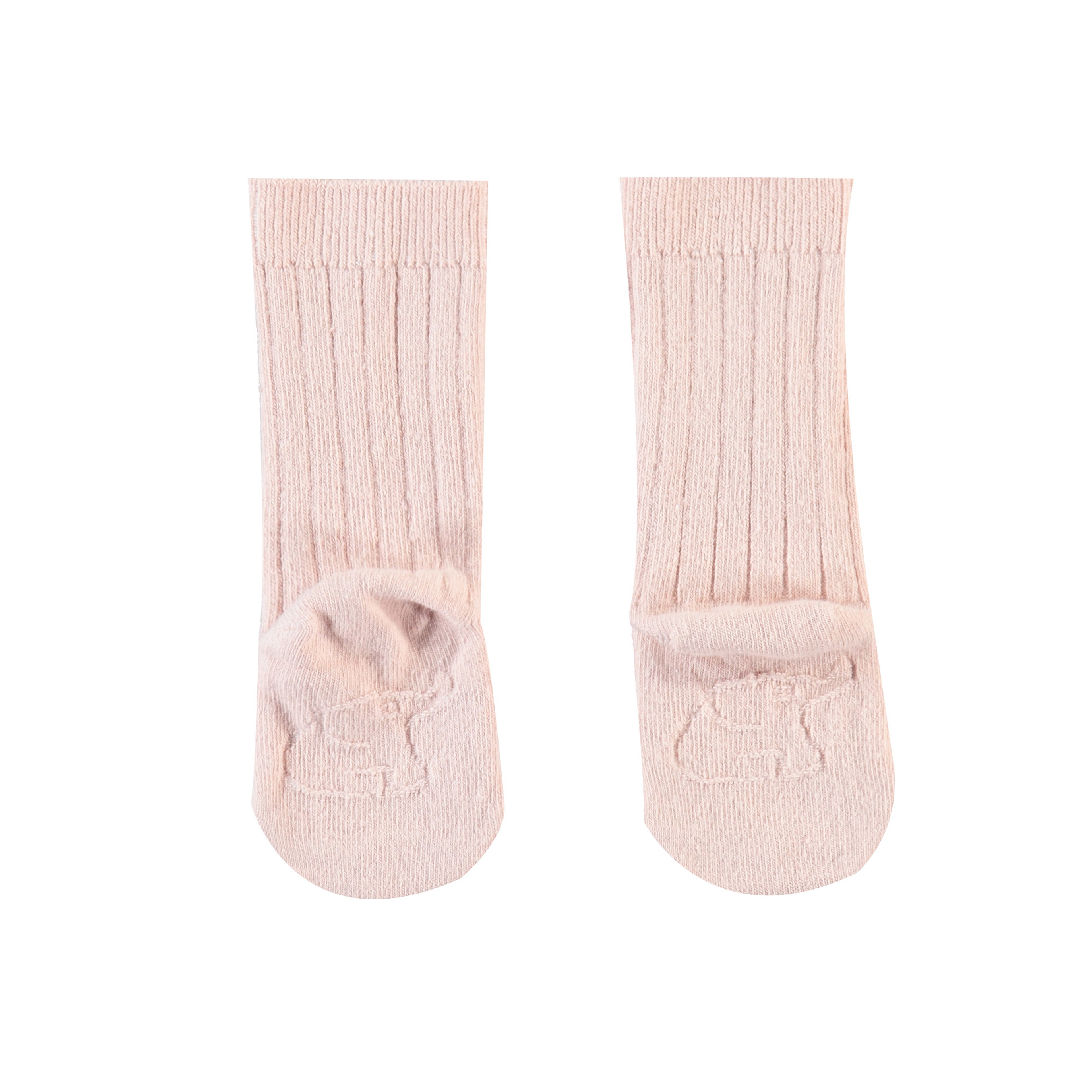 Baboo Kız Bebek Pembe Diz Altı Çorap