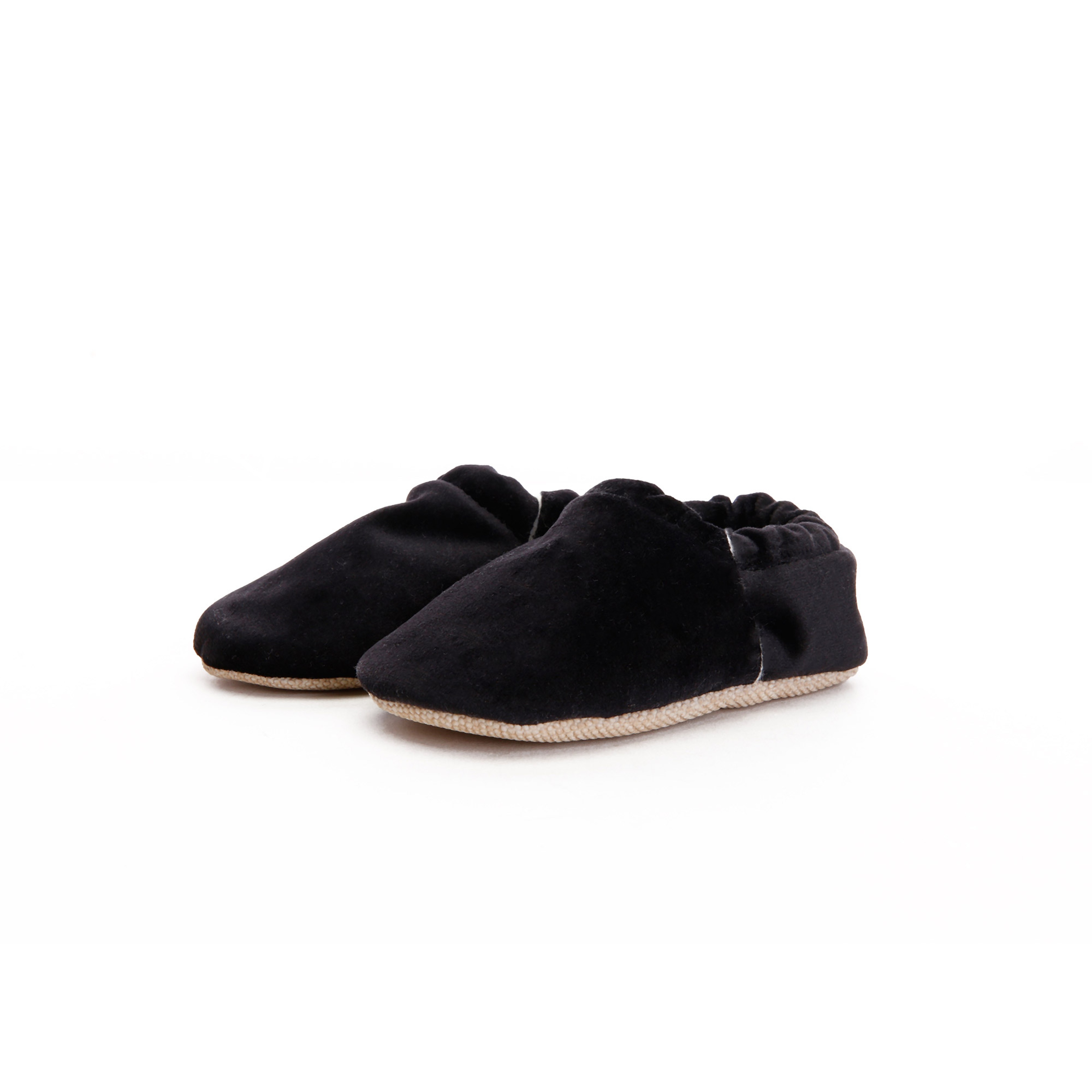 Baby On The Go Velvet Çocuk Siyah Patik