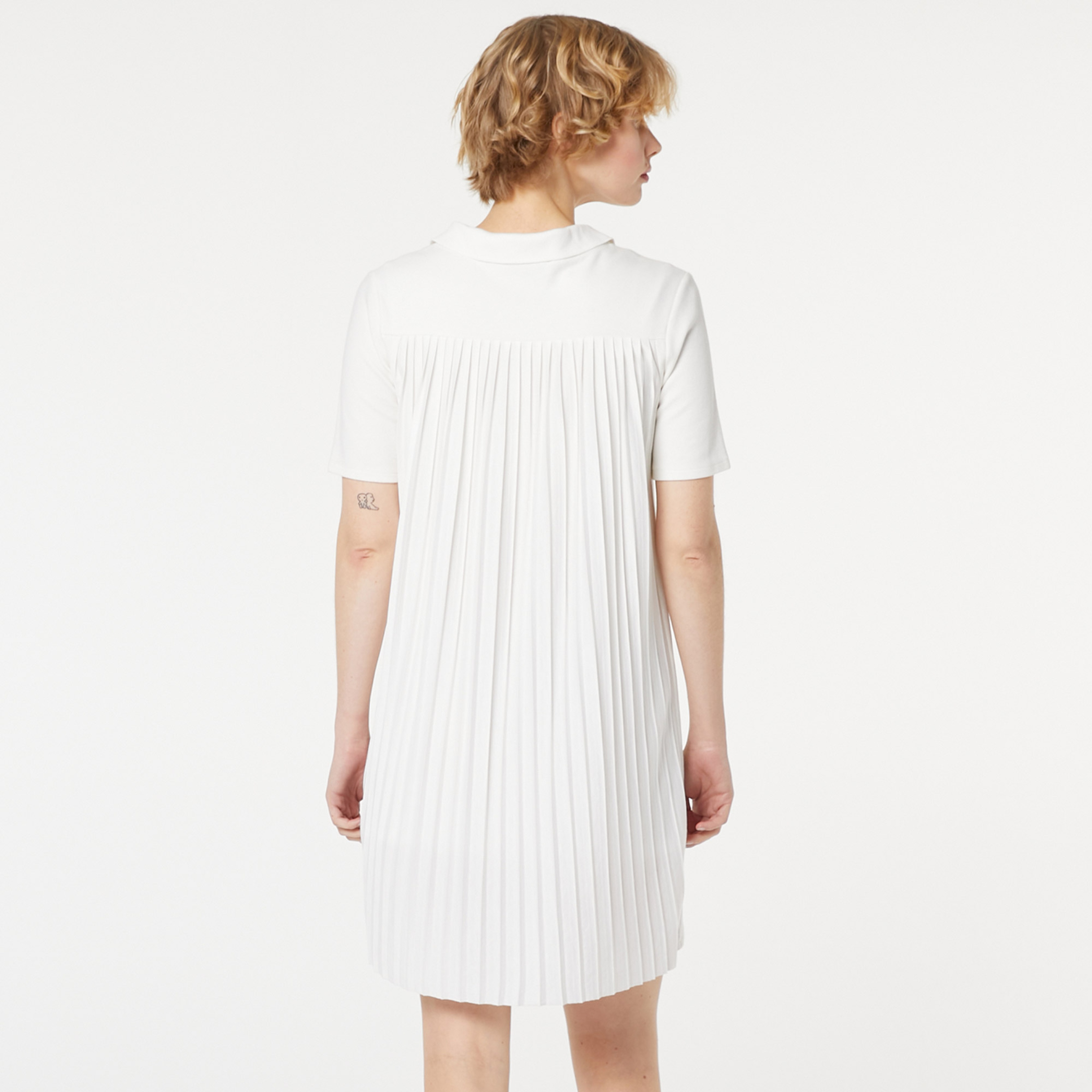 Lacoste Kadın Regular Fit Lacivert Elbise