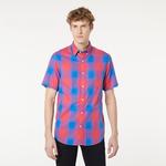 Gant Erkek Kırmızı Kareli Regular Fit Gömlek