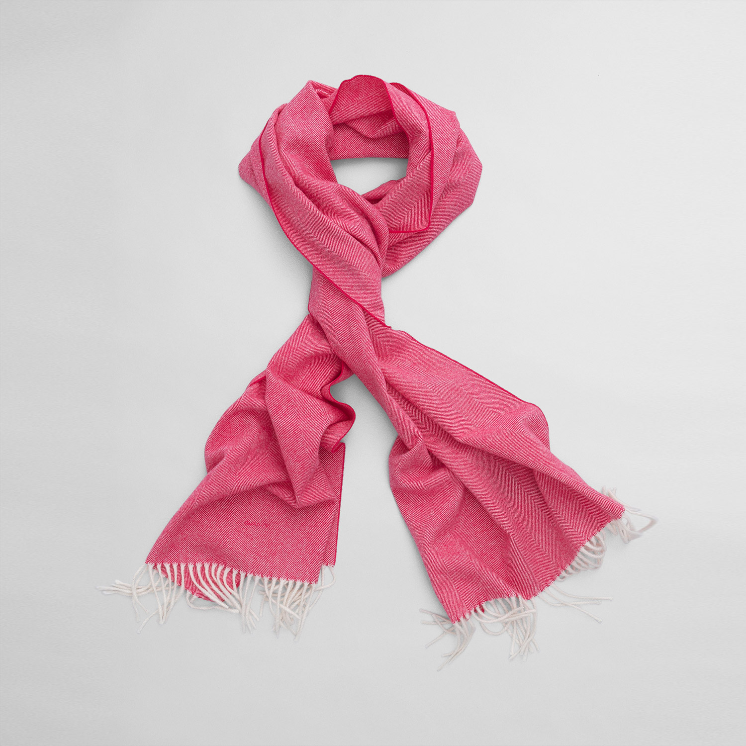 GANT Unisex Pembe Yün Atkı