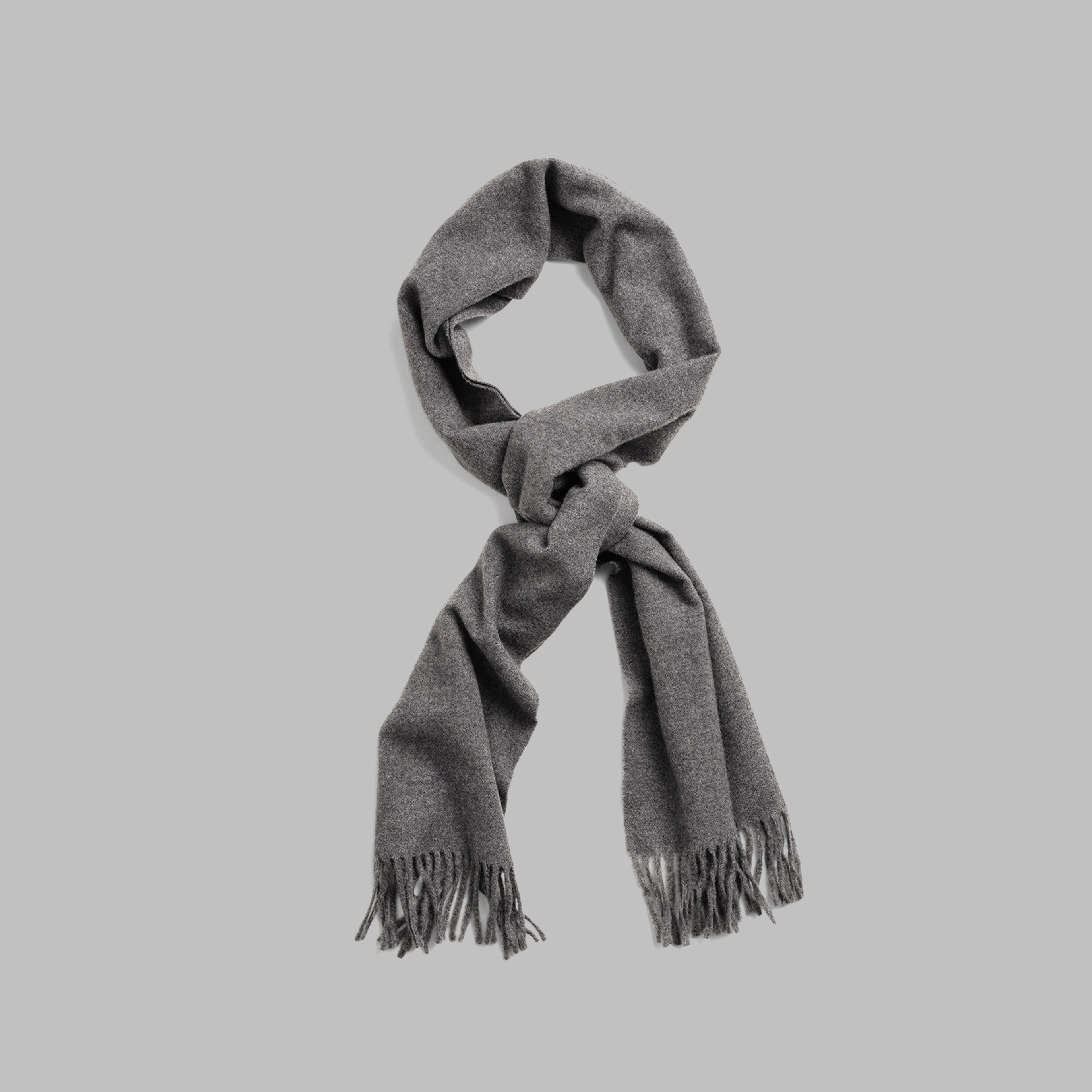 Gant Unisex Gri Atkı