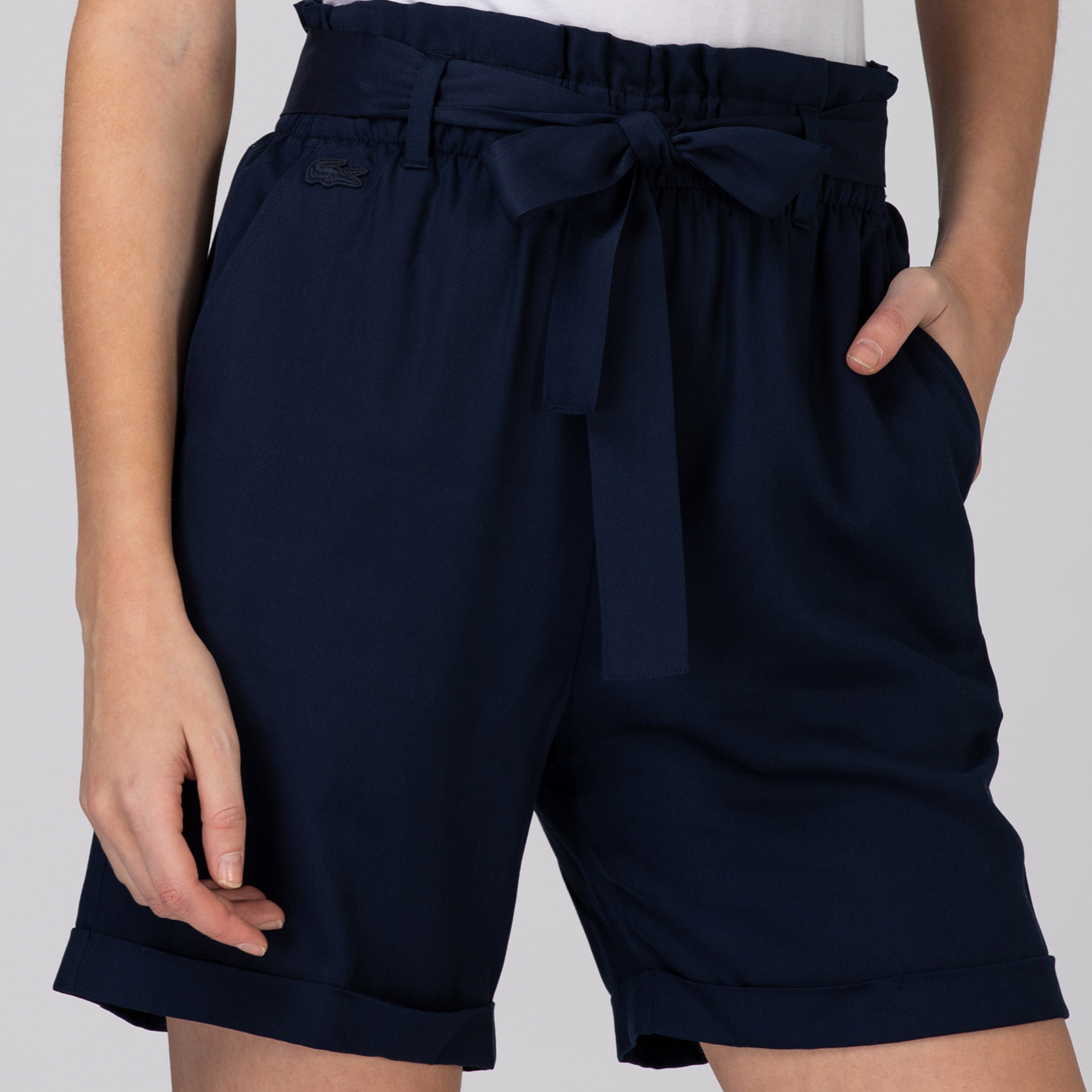 Lacoste Kadın Lacivert Şort