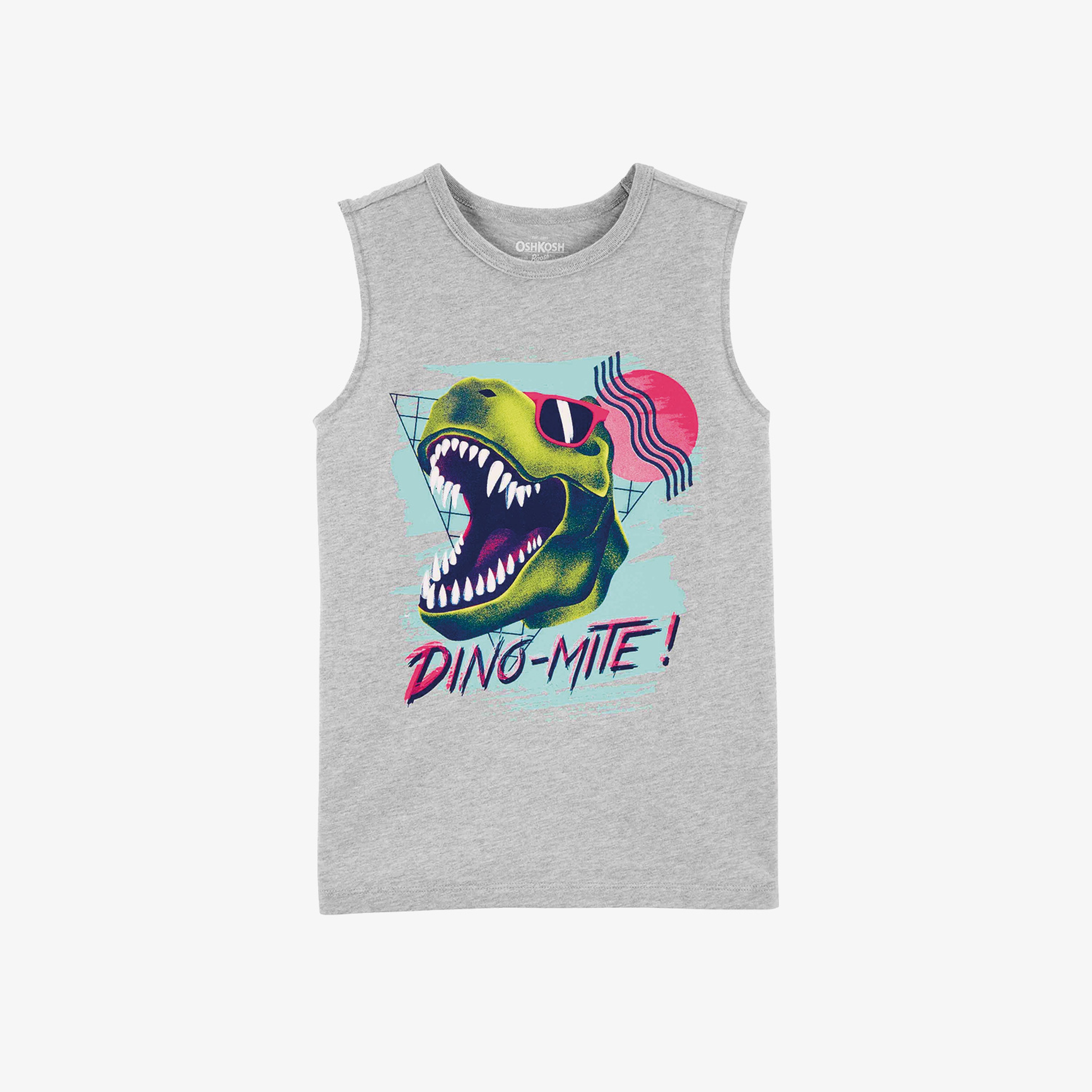 Oshkosh Erkek Çocuk Gri T-Shirt