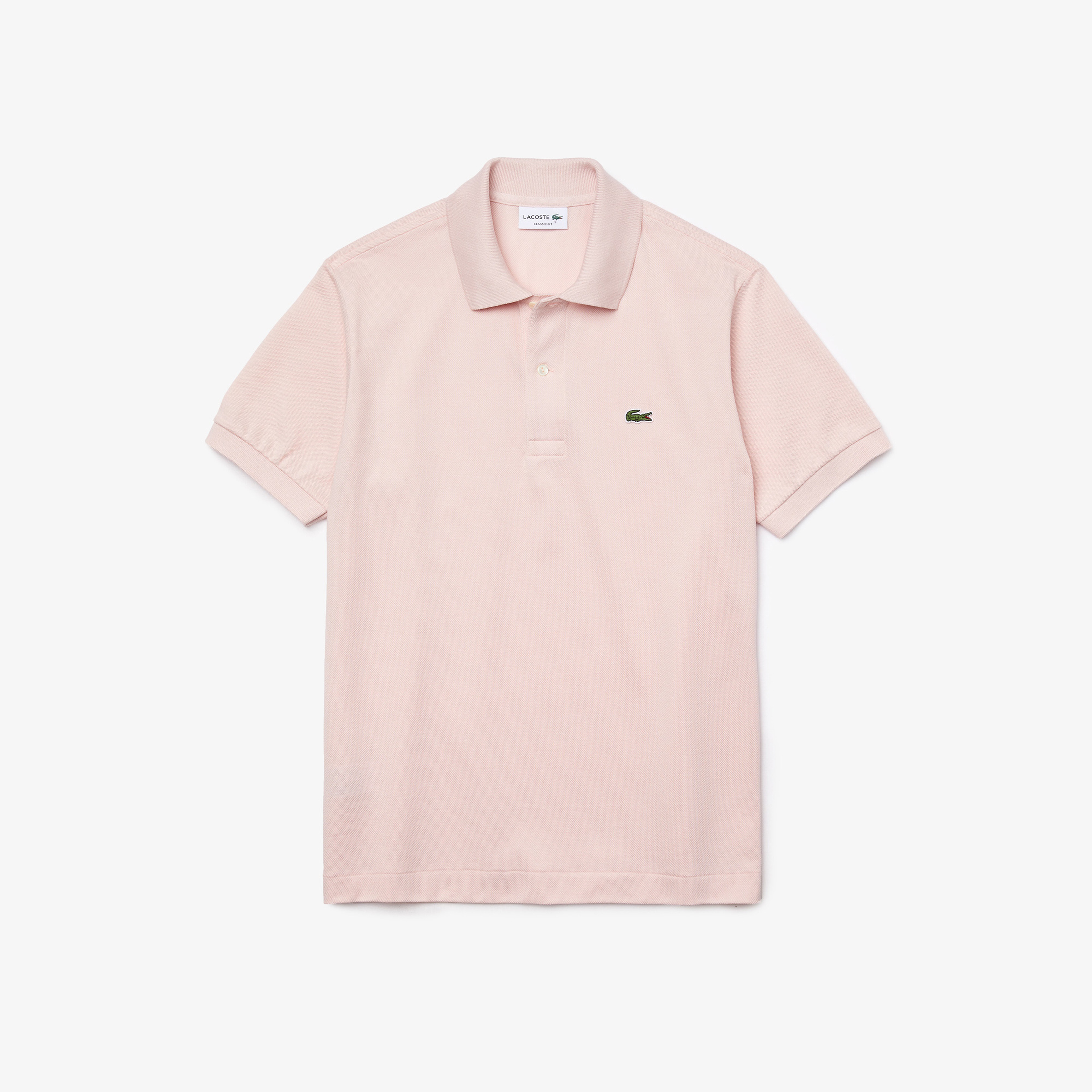 Lacoste Erkek Classic Fit L1212 Açık Pembe Polo