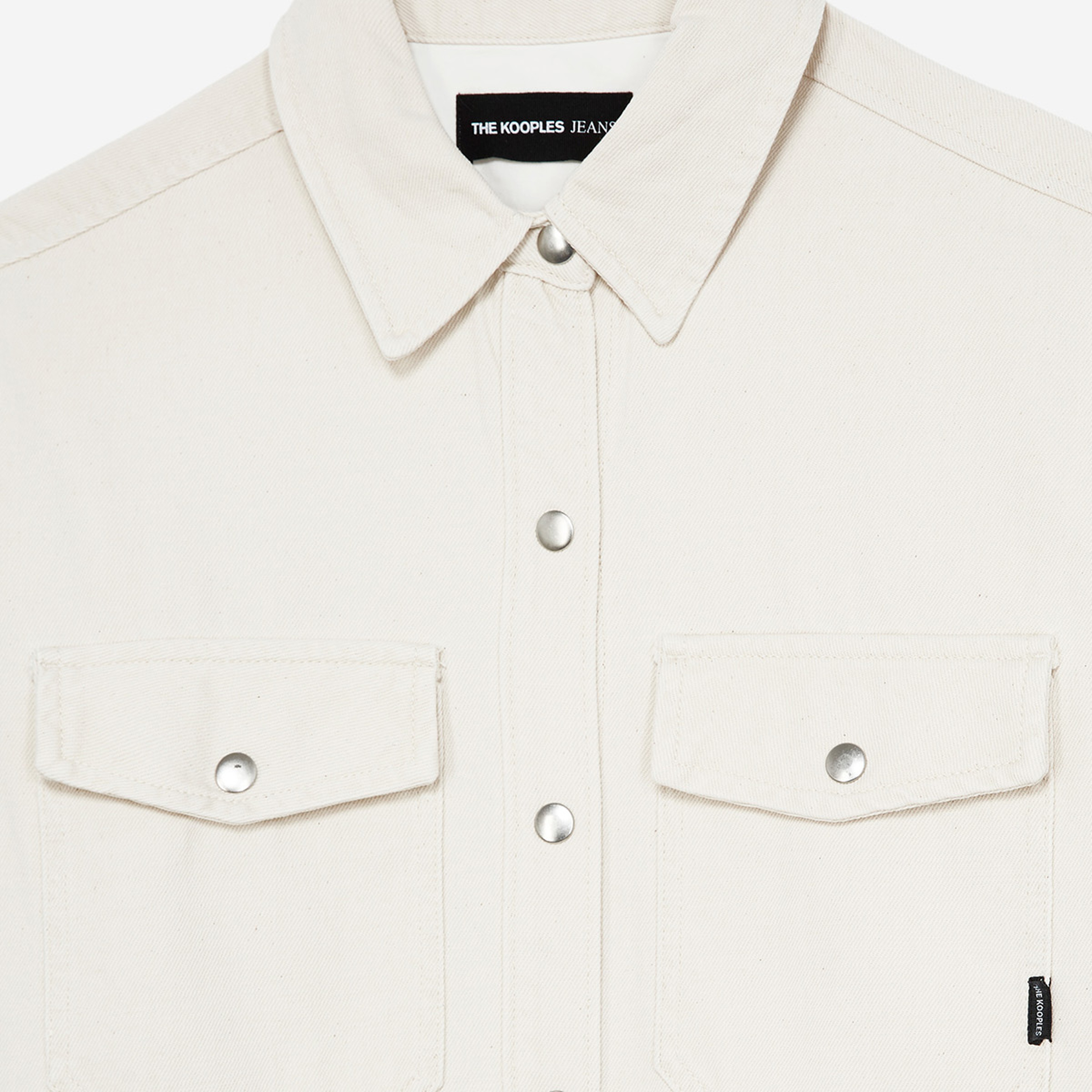 KADIN BEYAZ KOT CEKET