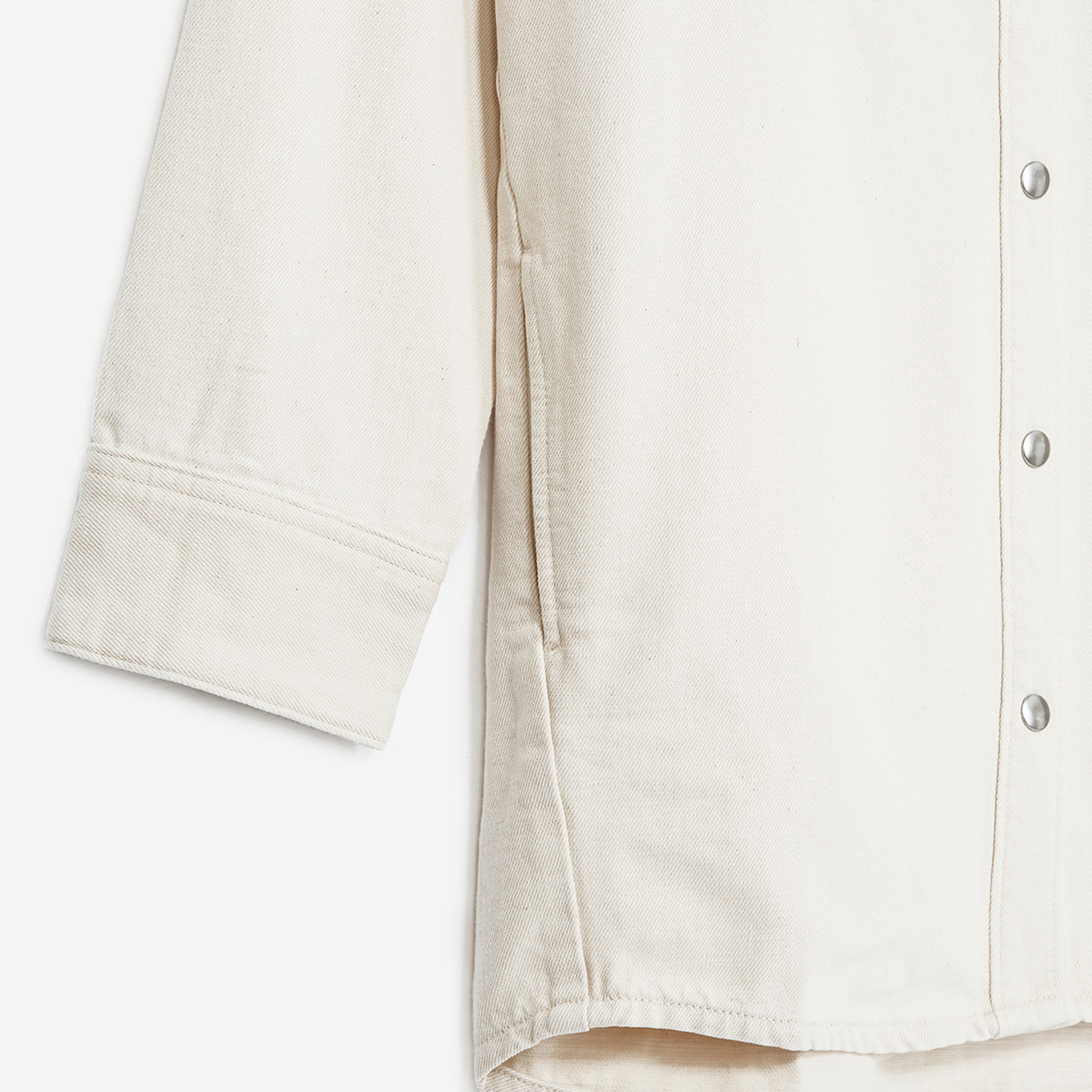 KADIN BEYAZ KOT CEKET