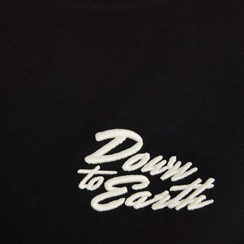 The Kooples Basic Erkek Siyah T-shirt