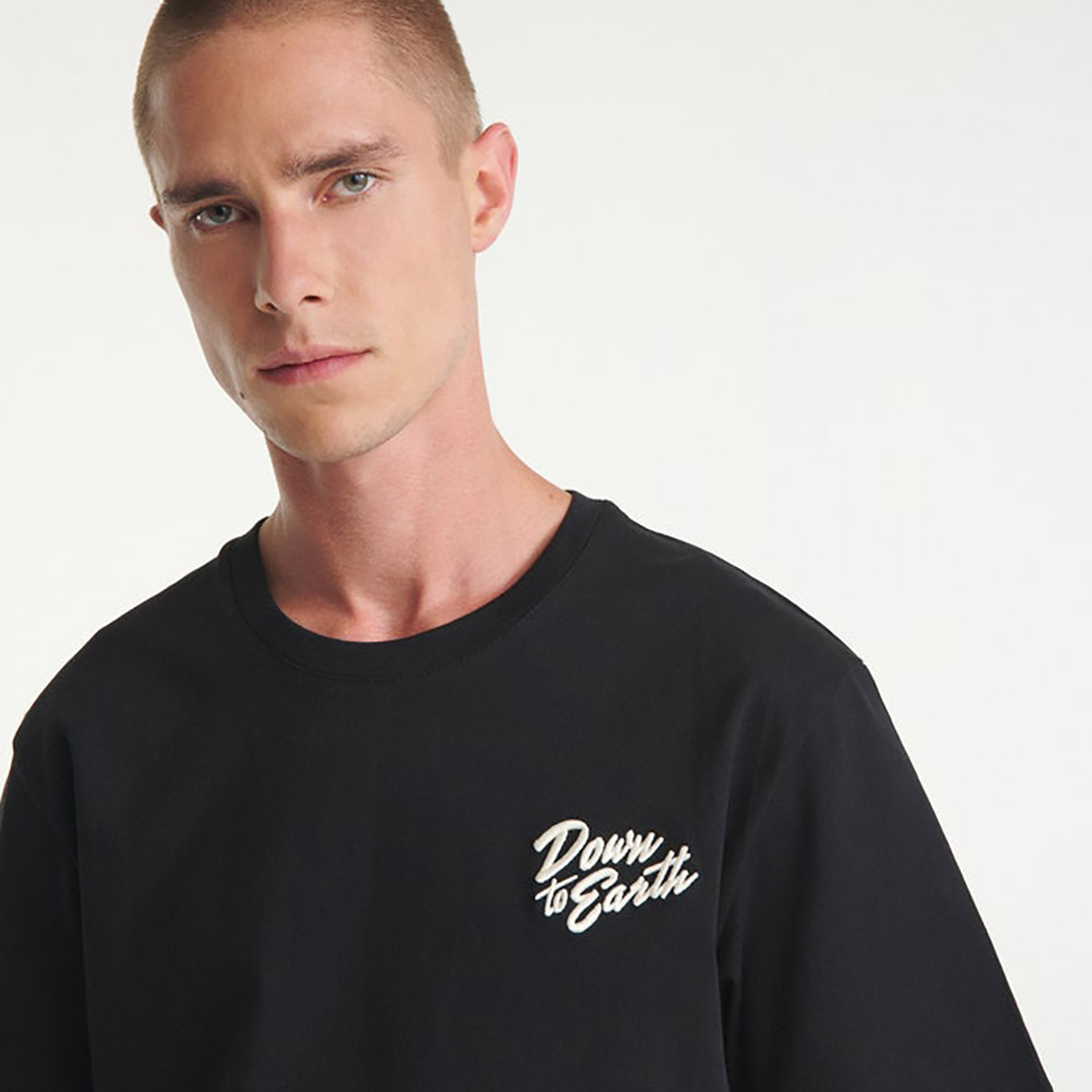 The Kooples Basic Erkek Siyah T-shirt