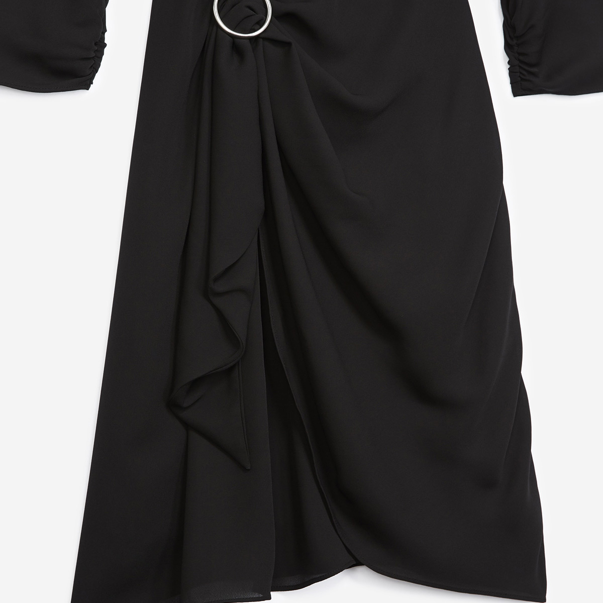 KISA KADIN SİYAH ELBİSE