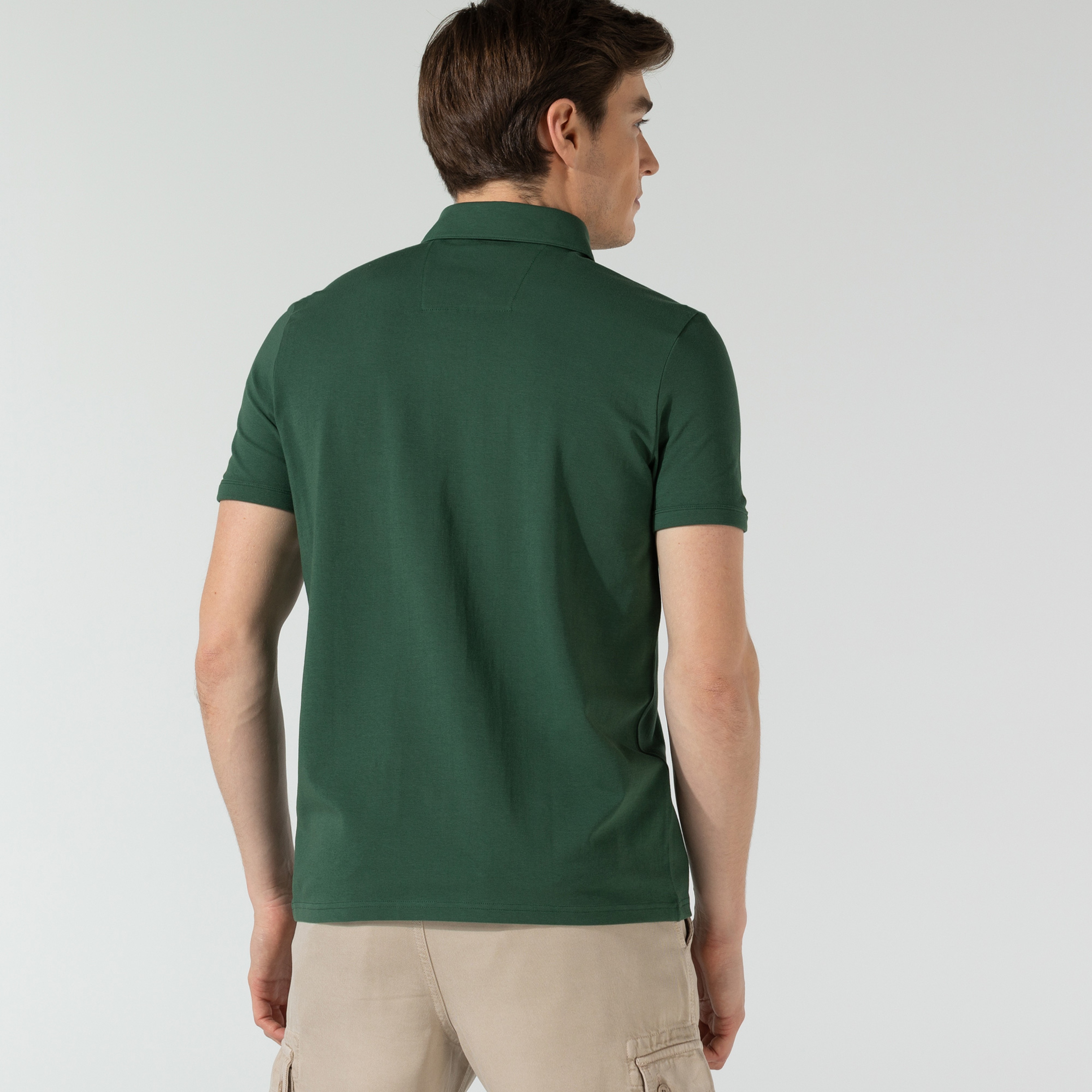 NAUTICA ERKEK YEŞİL SLIM FIT POLO