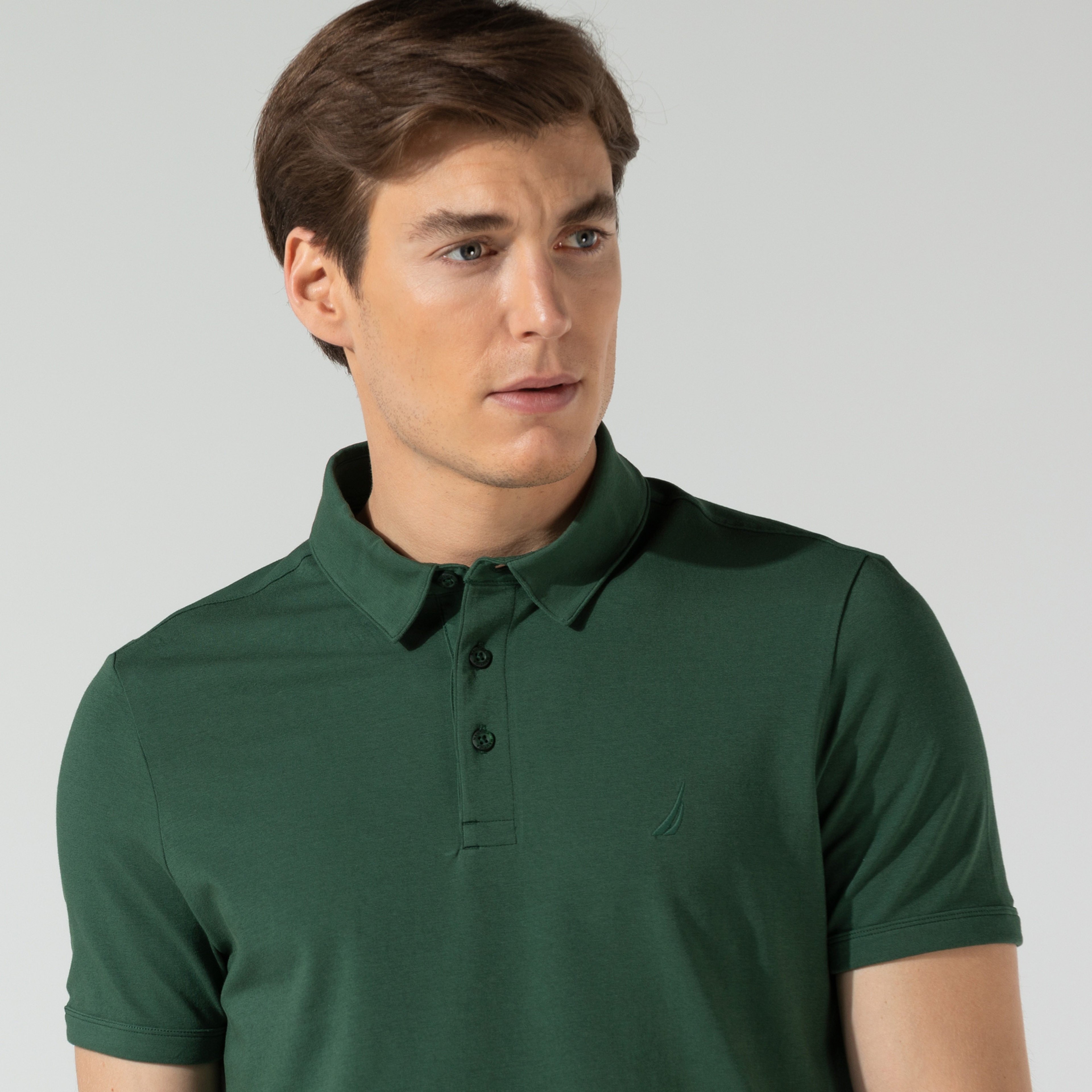 NAUTICA ERKEK YEŞİL SLIM FIT POLO