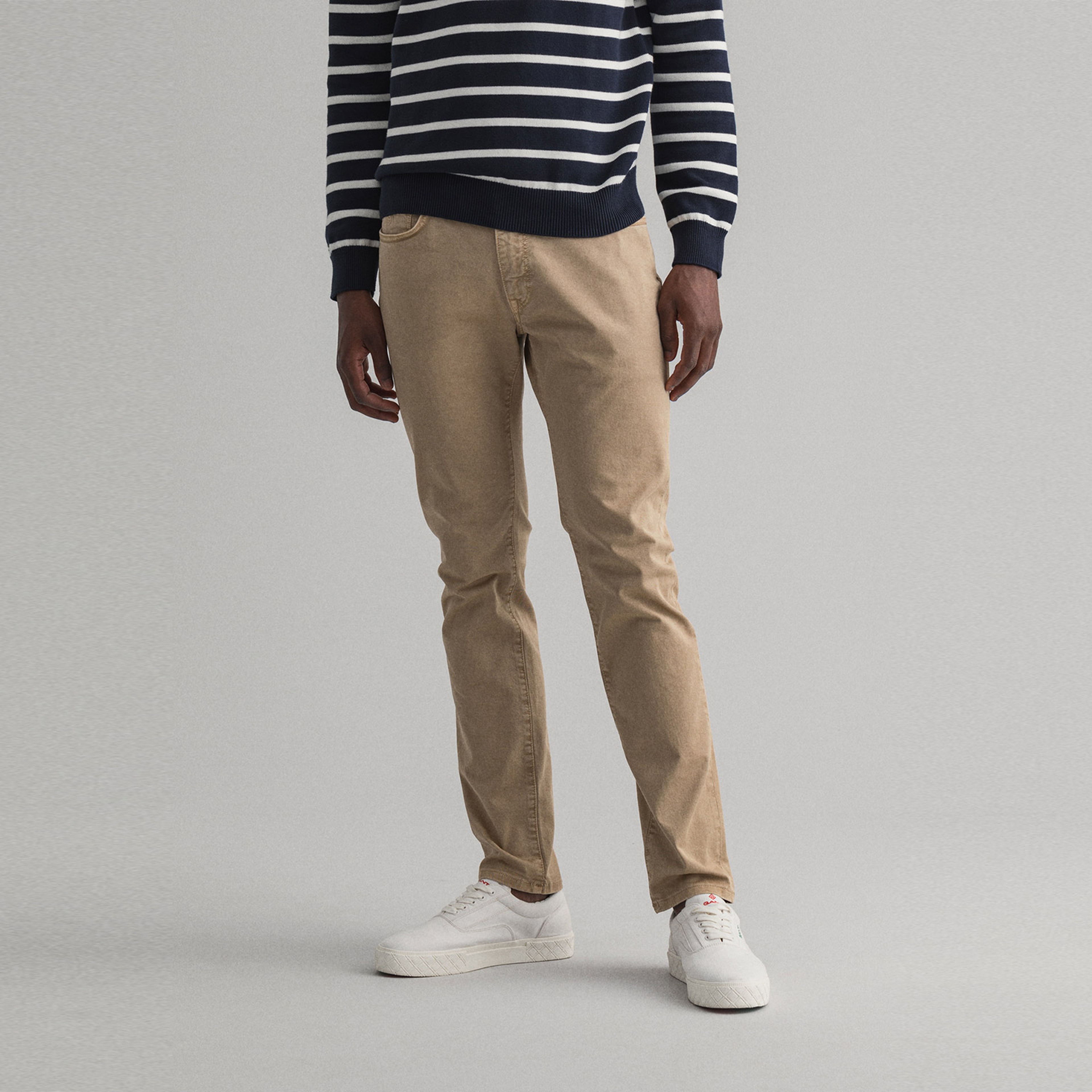 GANT Erkek Bej Slim Fit Hayes Pantolon