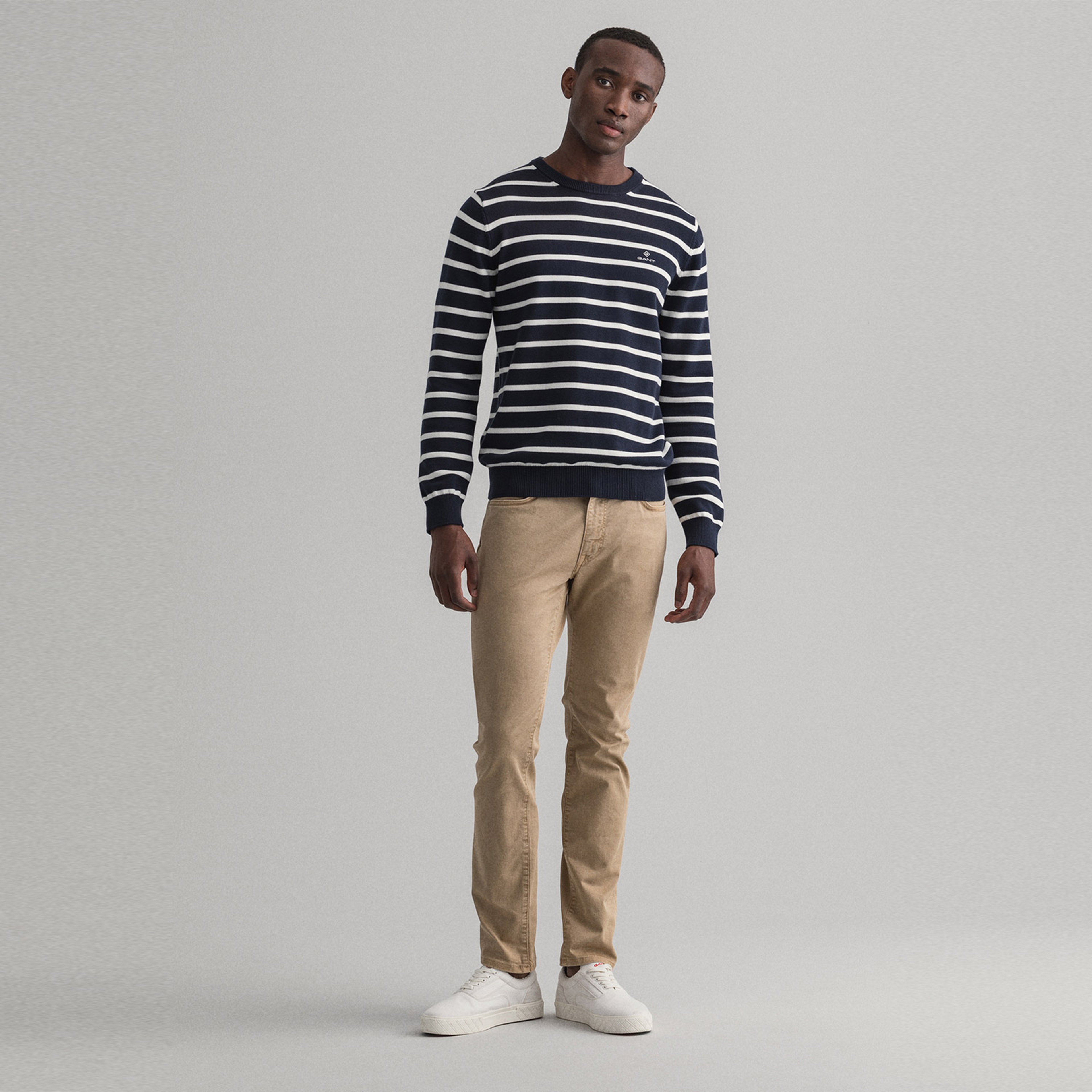 GANT Erkek Bej Slim Fit Hayes Pantolon