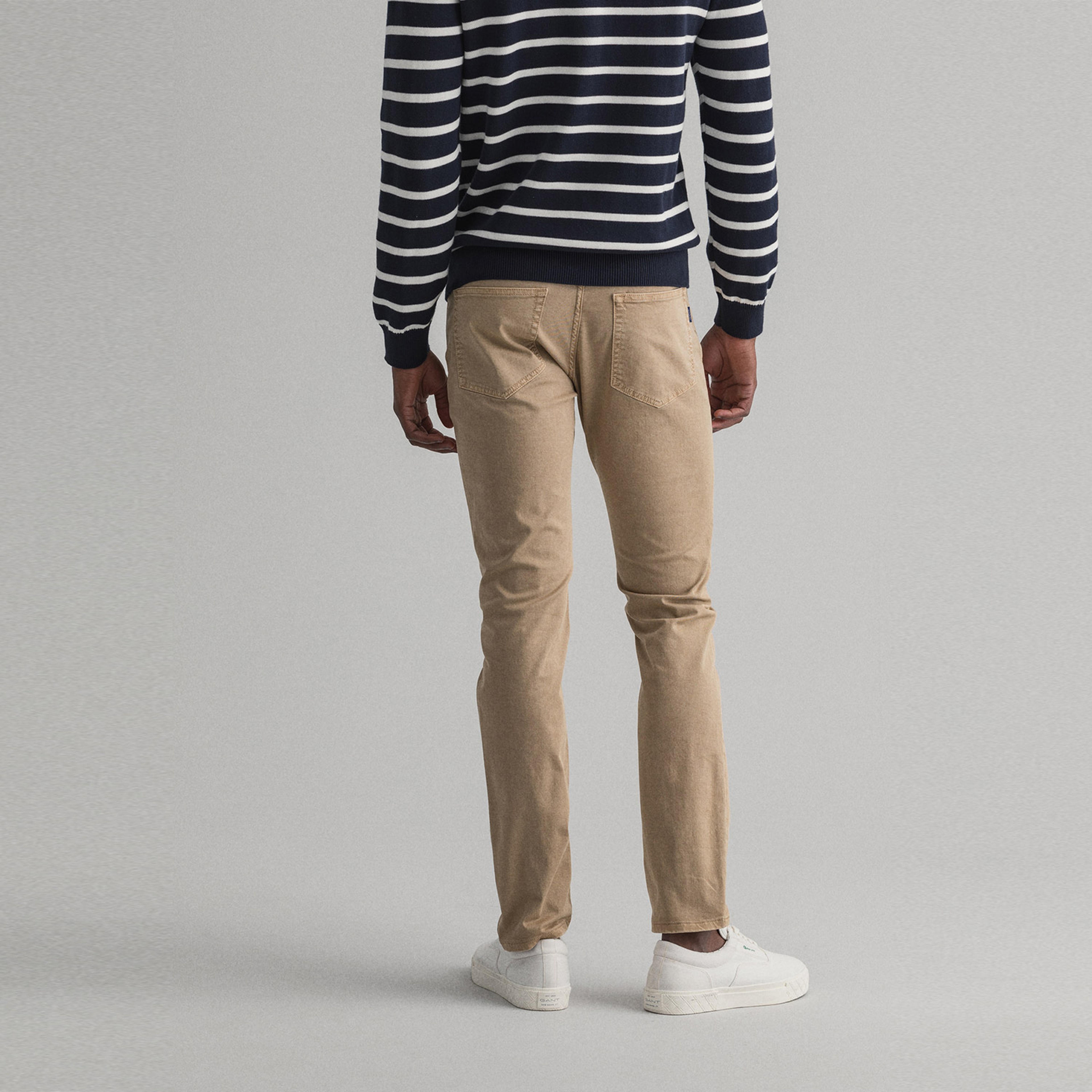 GANT Erkek Bej Slim Fit Hayes Pantolon