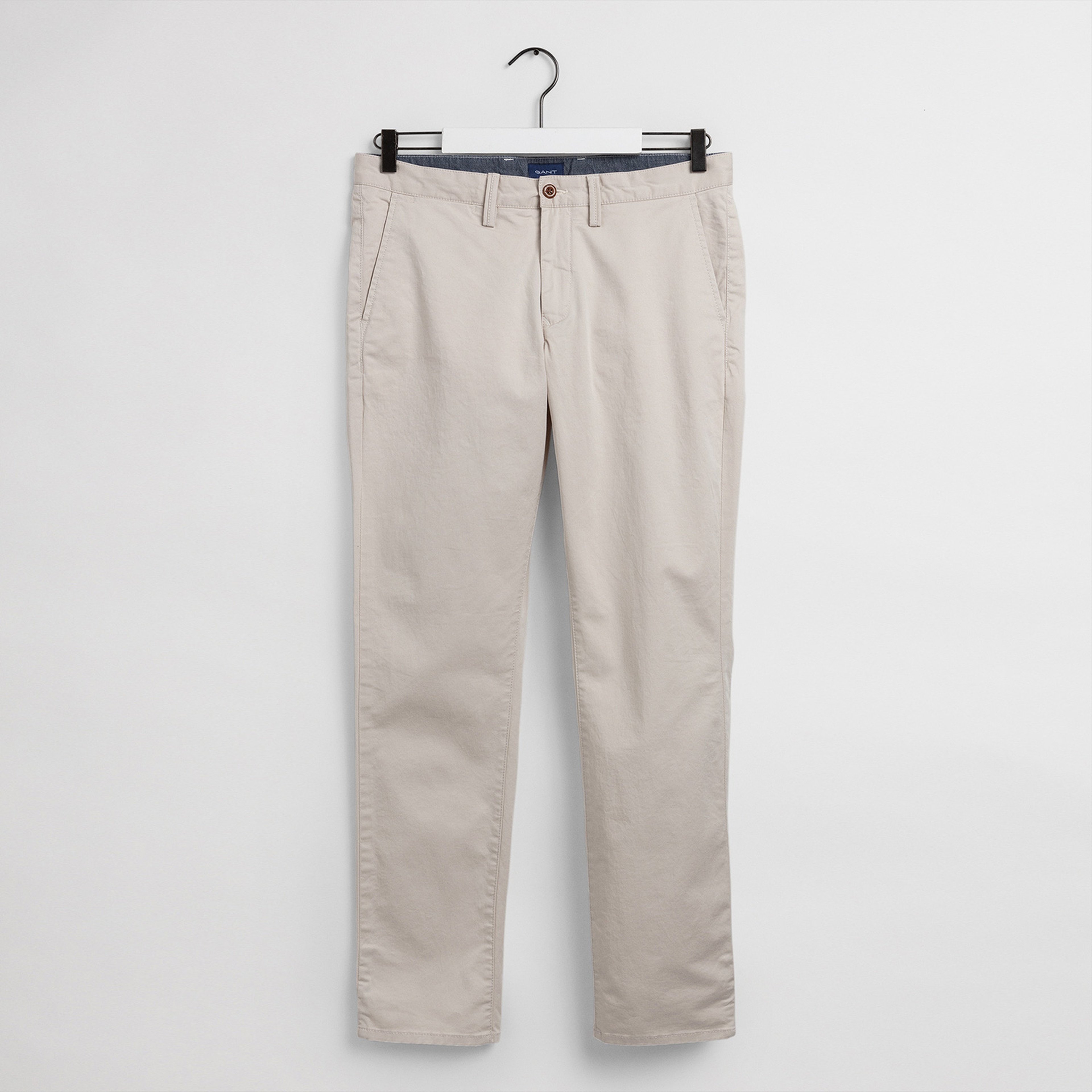 GANT Erkek Bej Slim Fit Twill Chino Pantolon