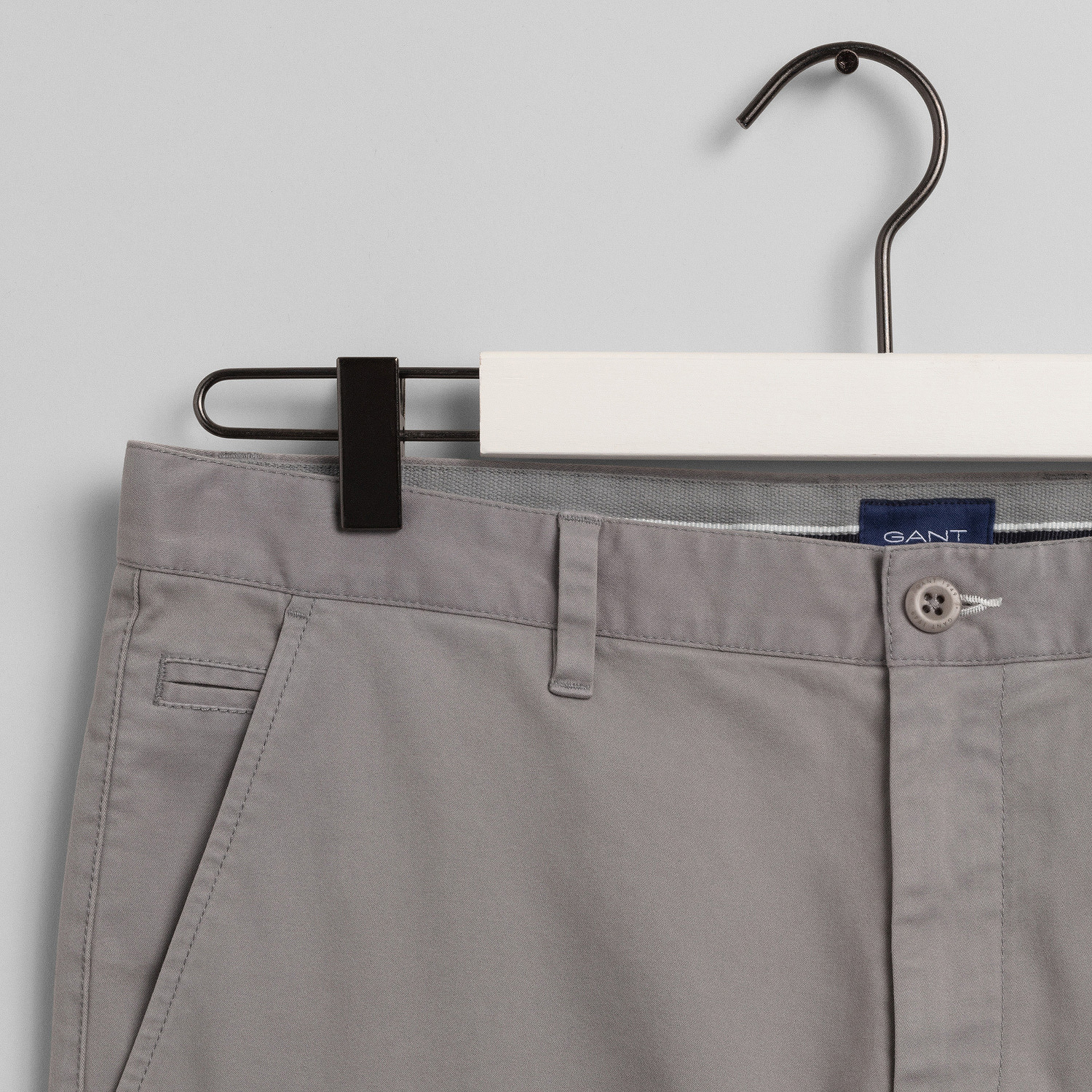 Gant Erkek Gri Extra Slim Fit Pantolon