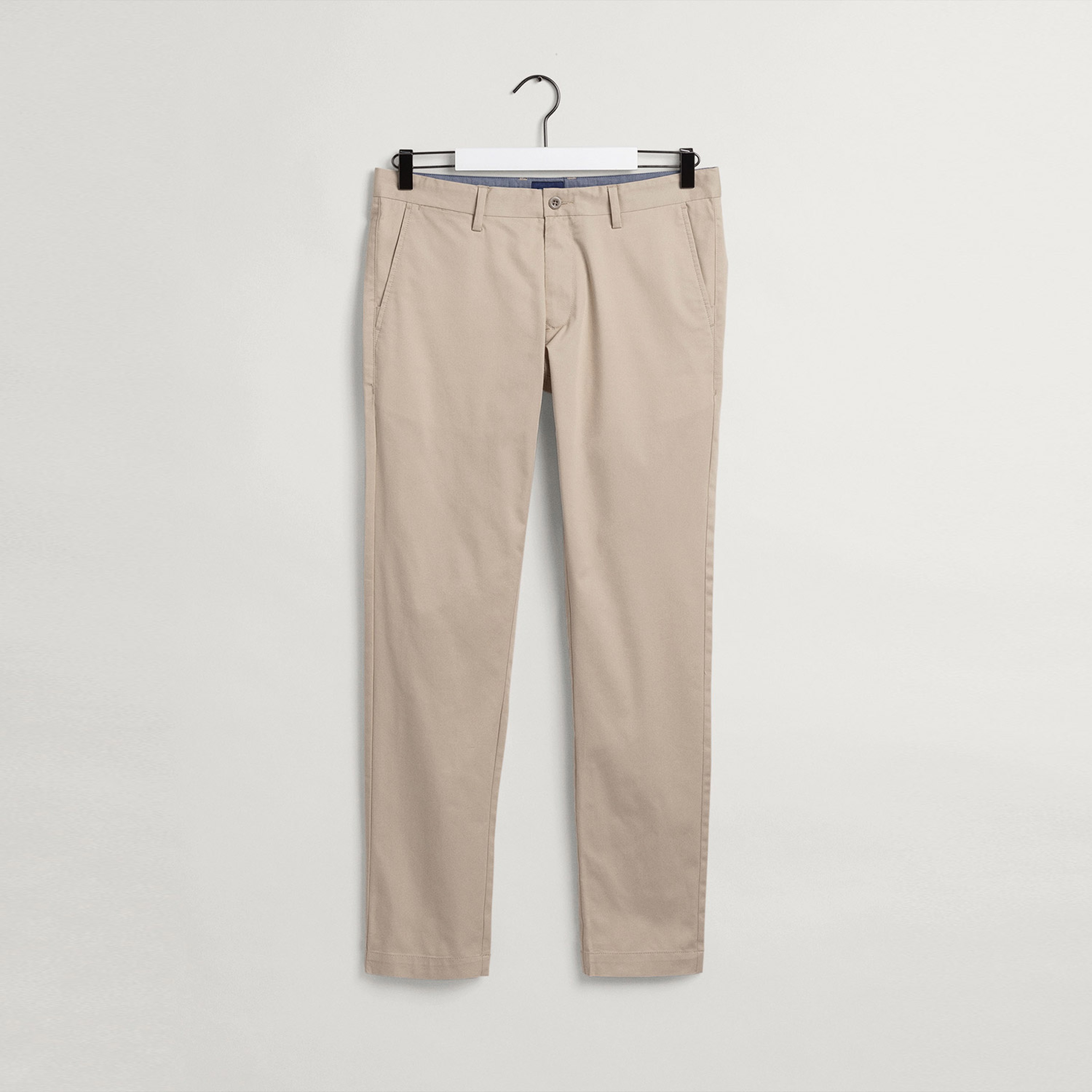 GANT Erkek Bej Slim Fit Hallden Pantolon