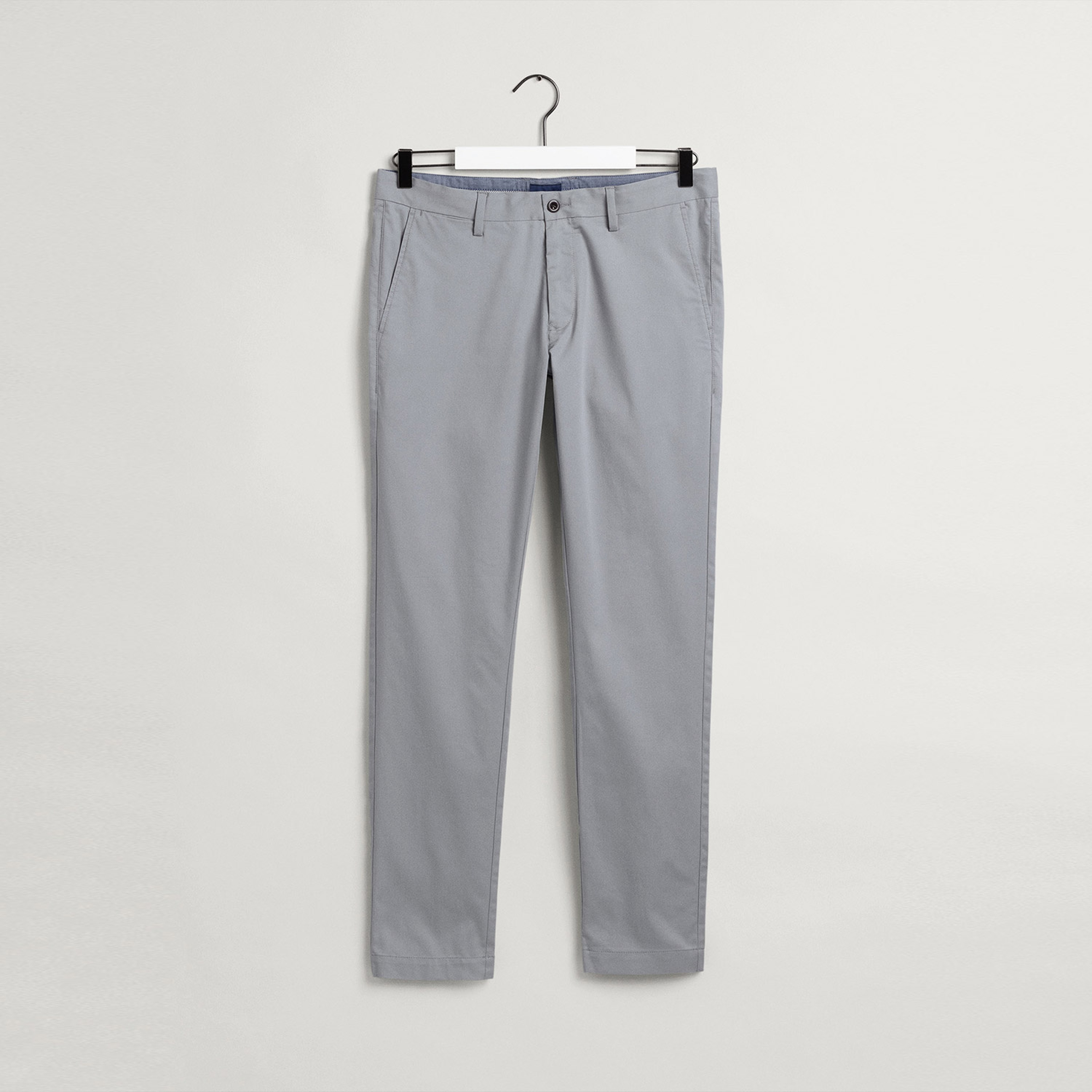 Gant Erkek Gri Slim Fit Hallden Pantolon
