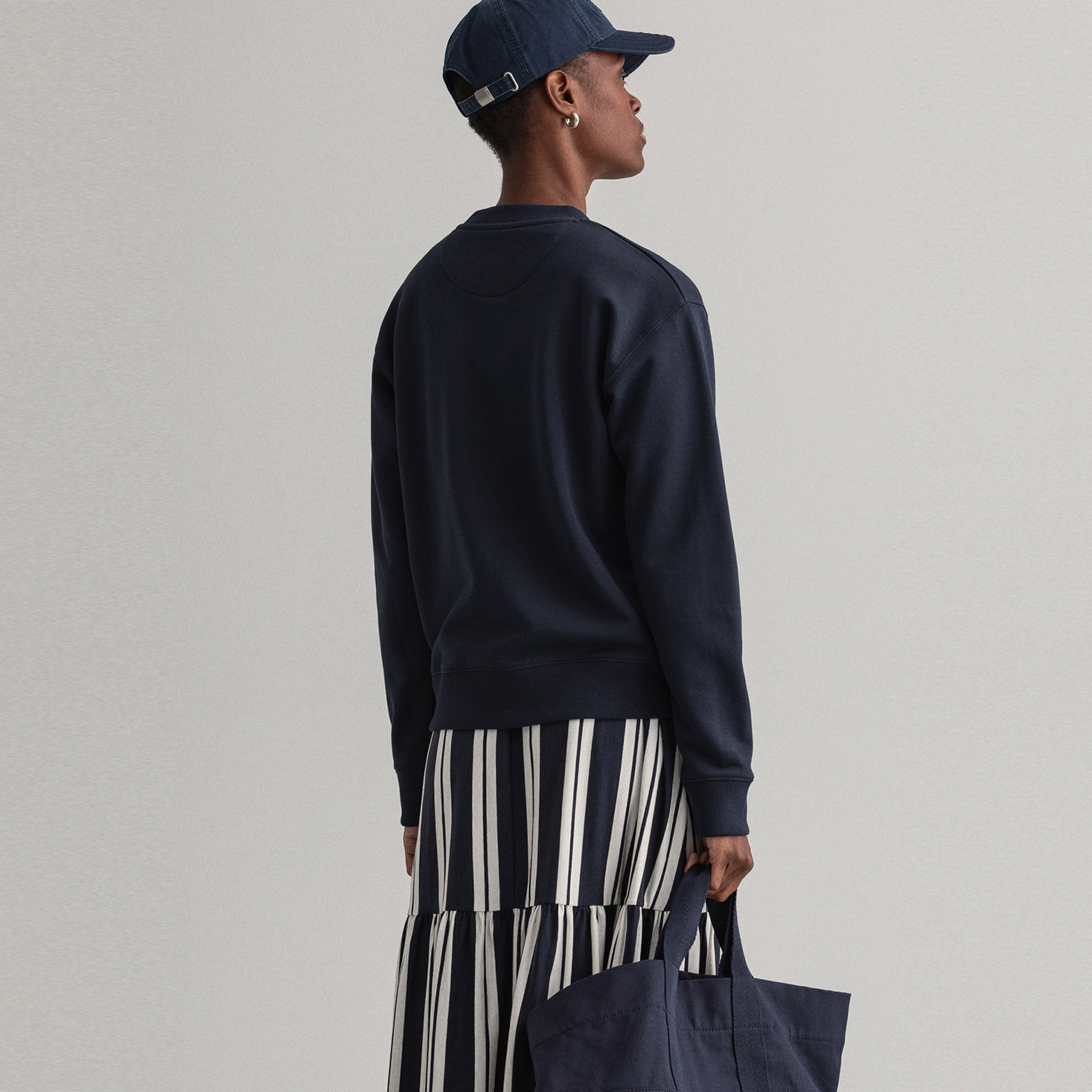 Gant Kadın Lacivert Sweatshirt