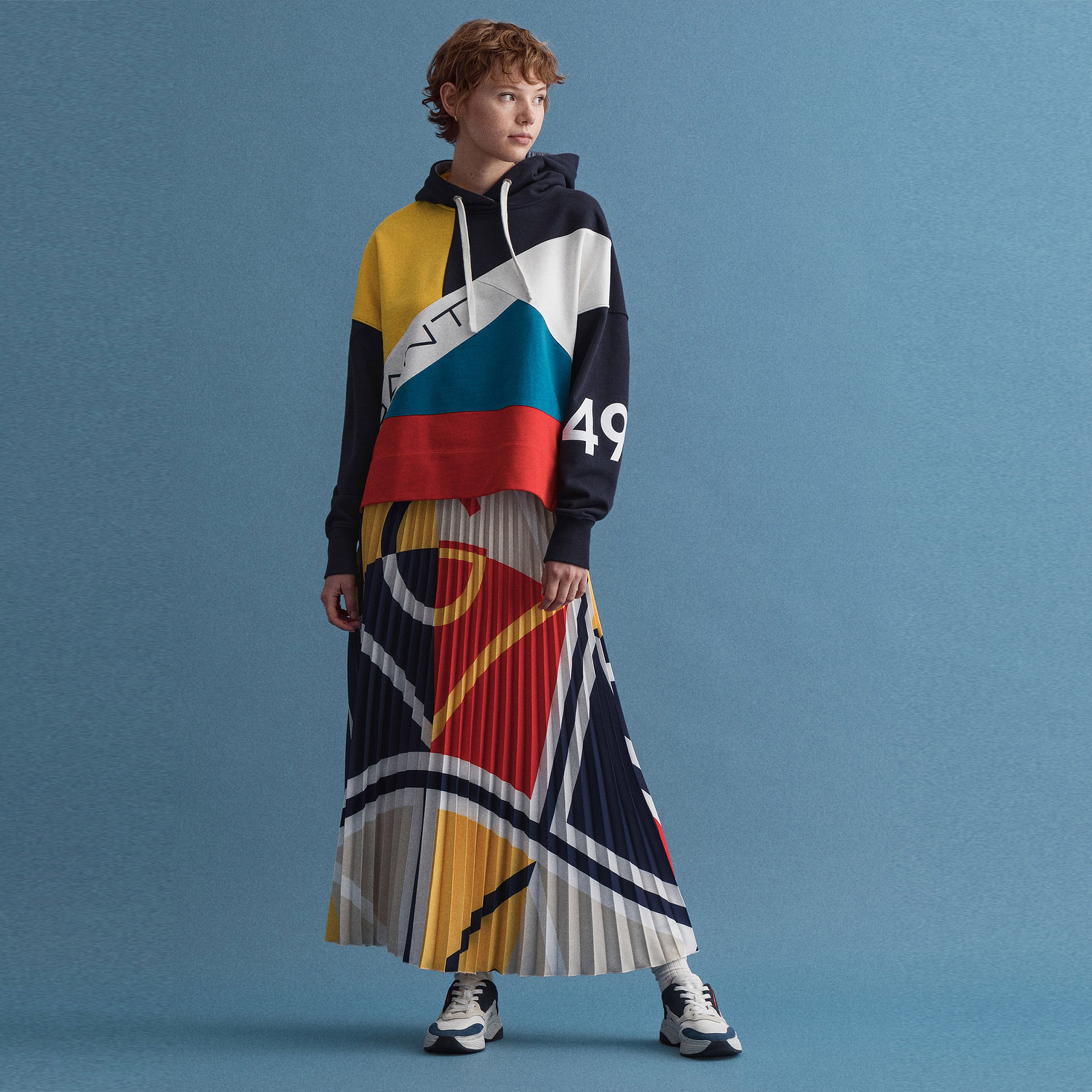 Gant Kadın İkonik Logo Desenli Etek