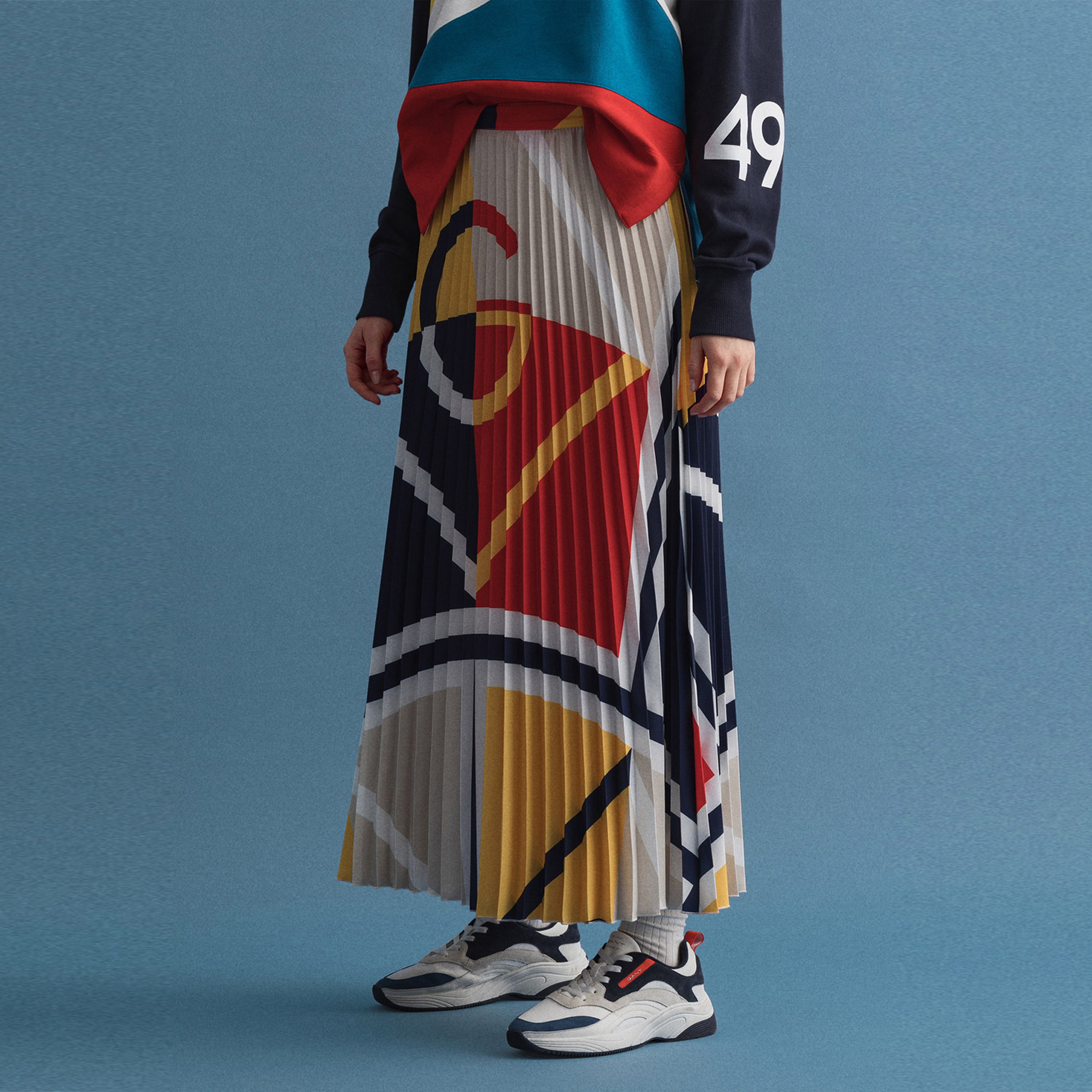 Gant Kadın İkonik Logo Desenli Etek