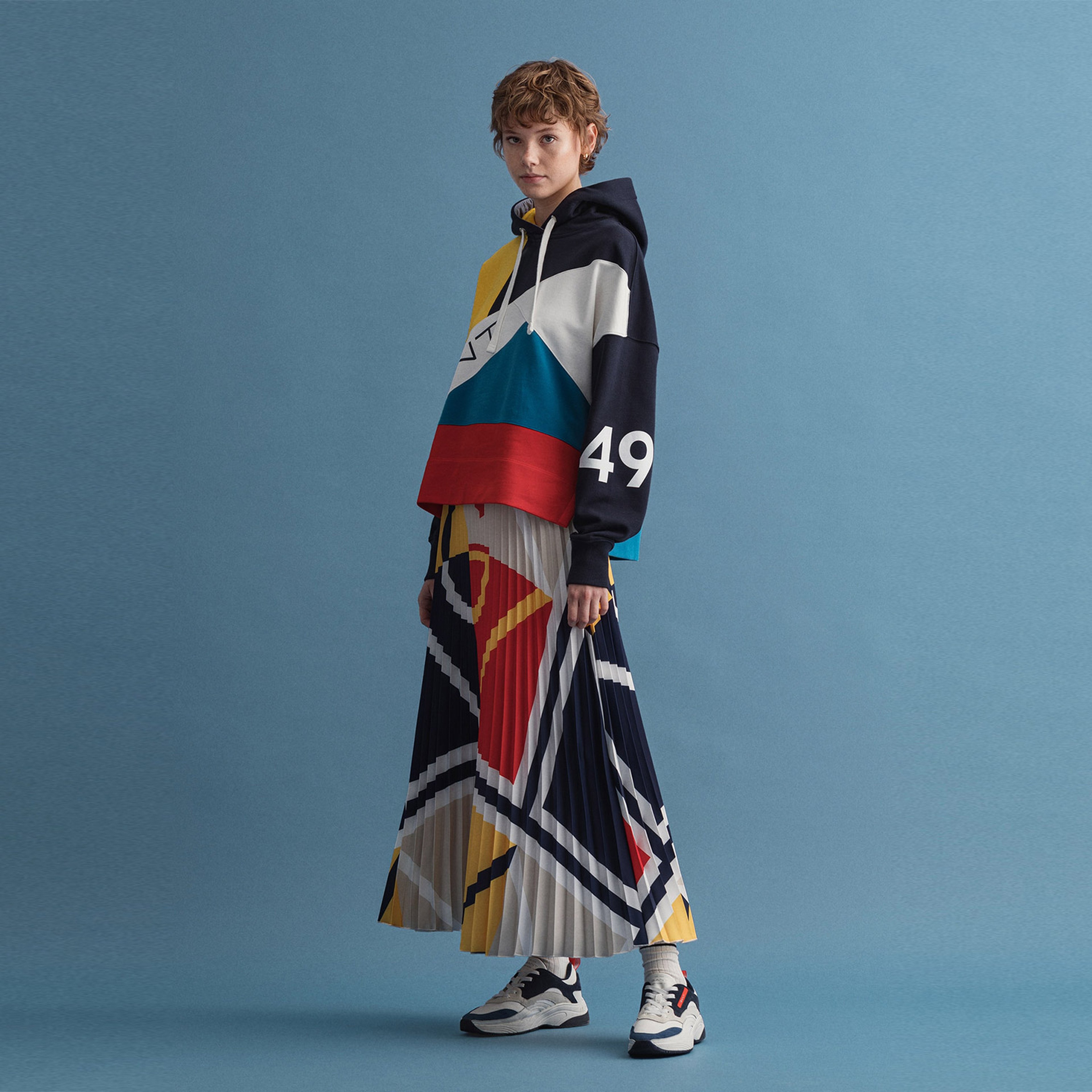 Gant Kadın İkonik Logo Desenli Etek