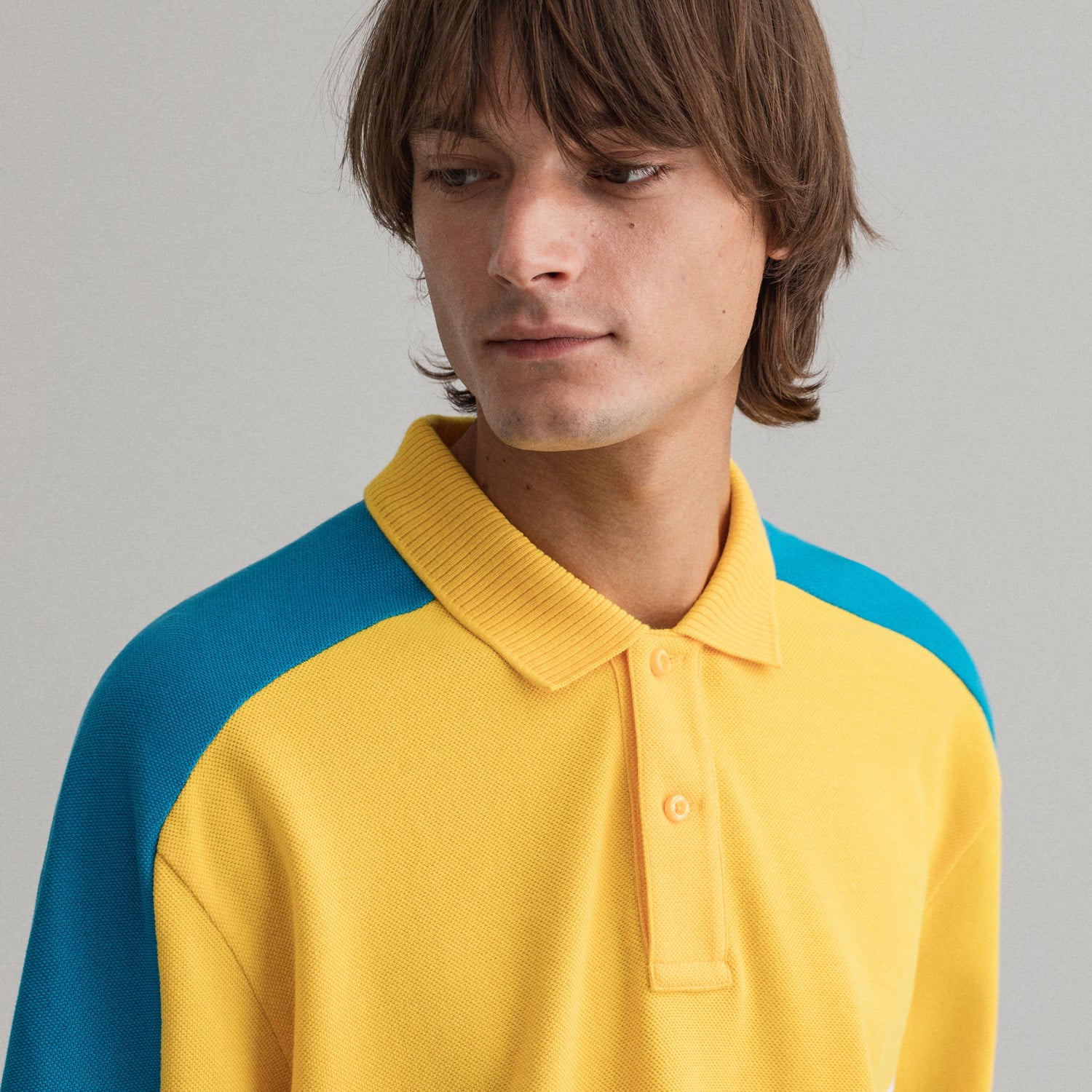 Gant Erkek Mavi Relaxed Fit Polo