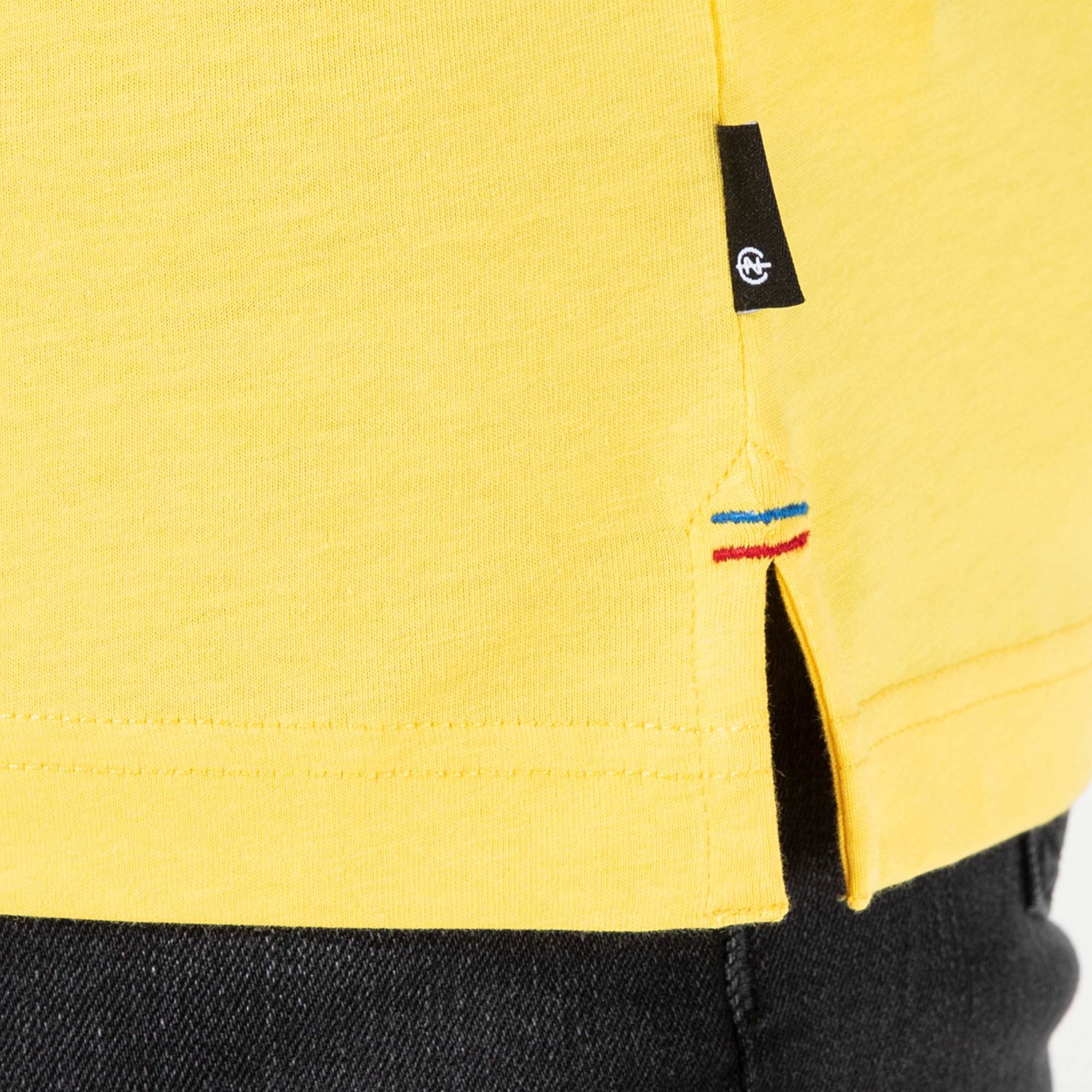 NAUTICA ERKEK SARI OVERSIZE T-SHIRT