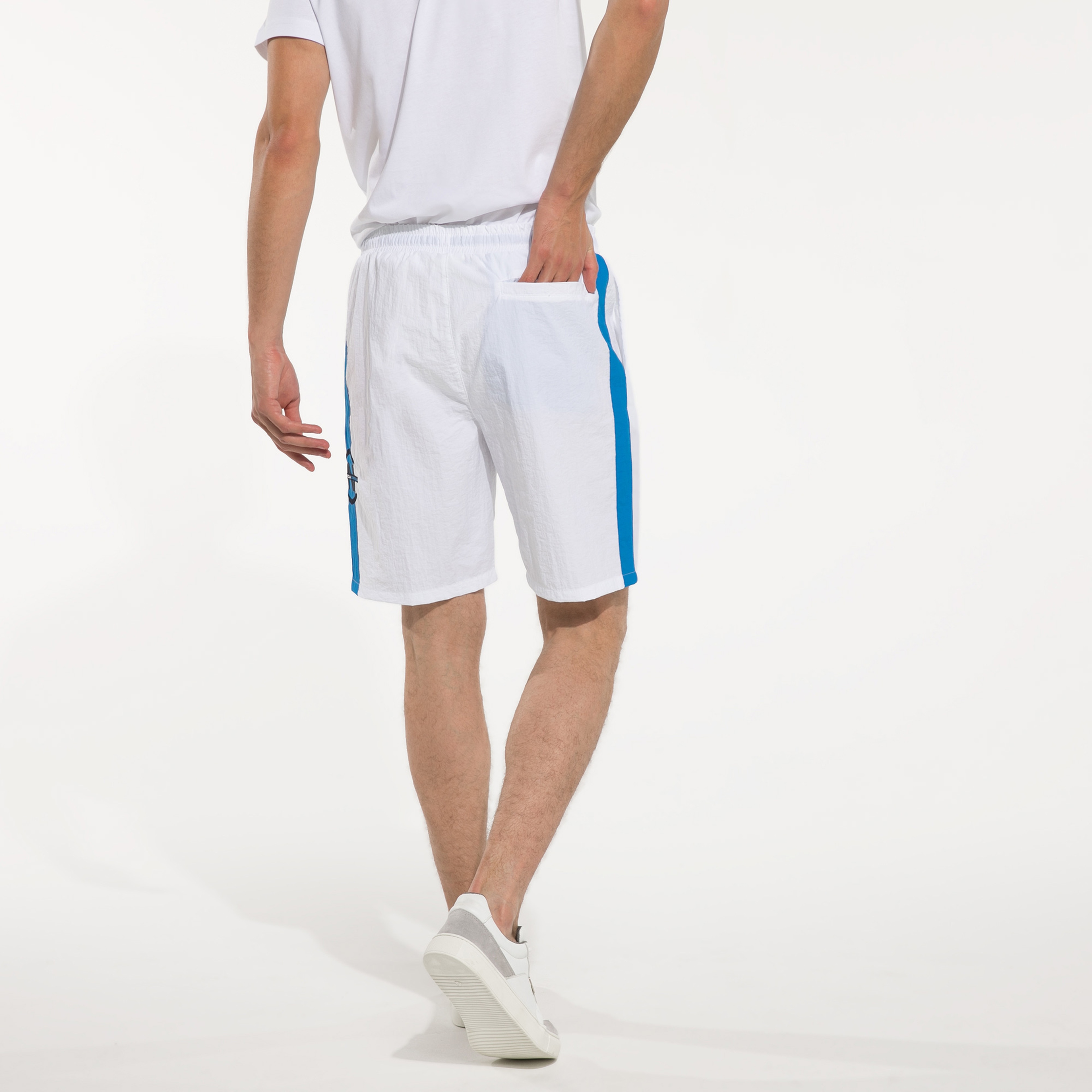 NAUTICA ERKEK BEYAZ BERMUDA ŞORT