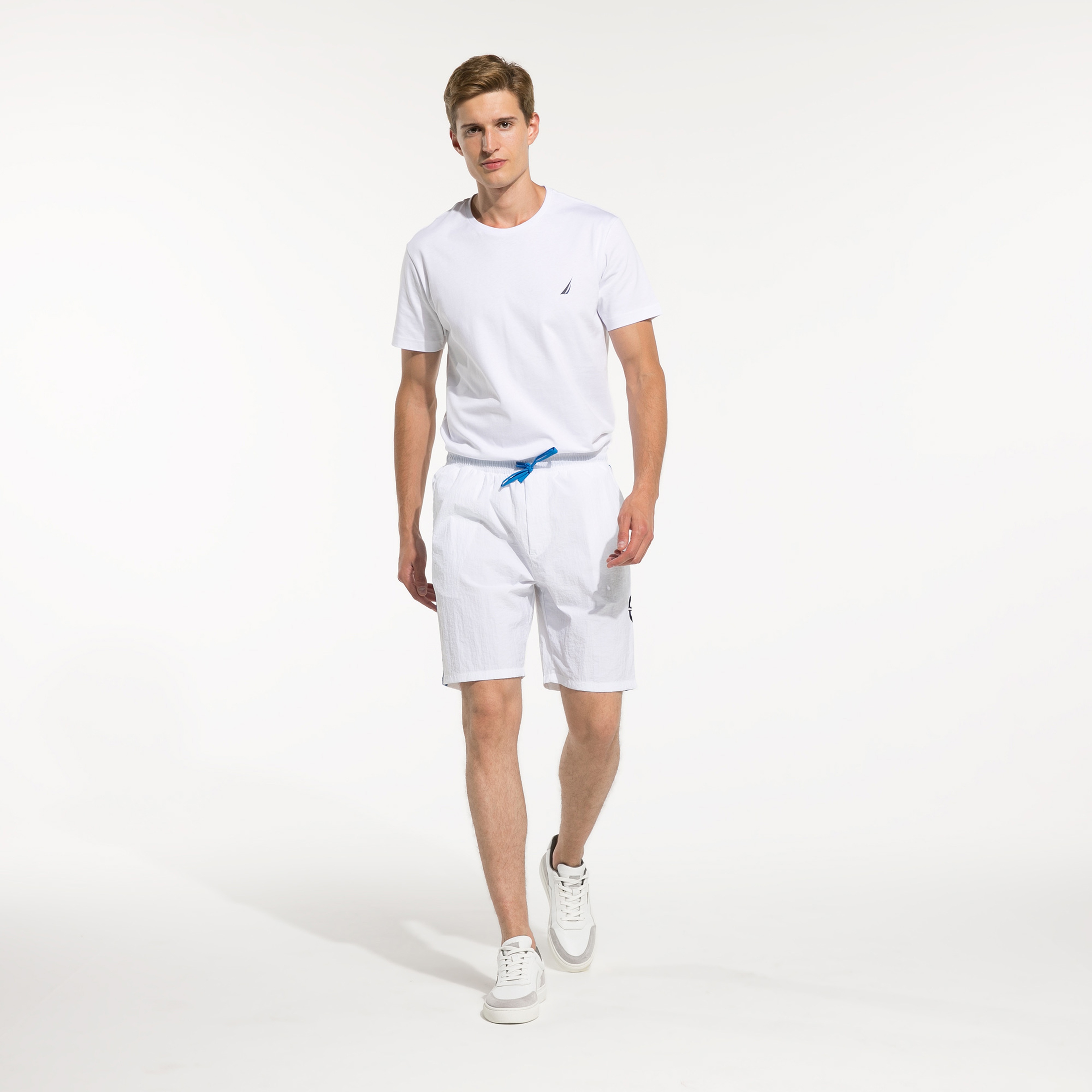 NAUTICA ERKEK BEYAZ BERMUDA ŞORT