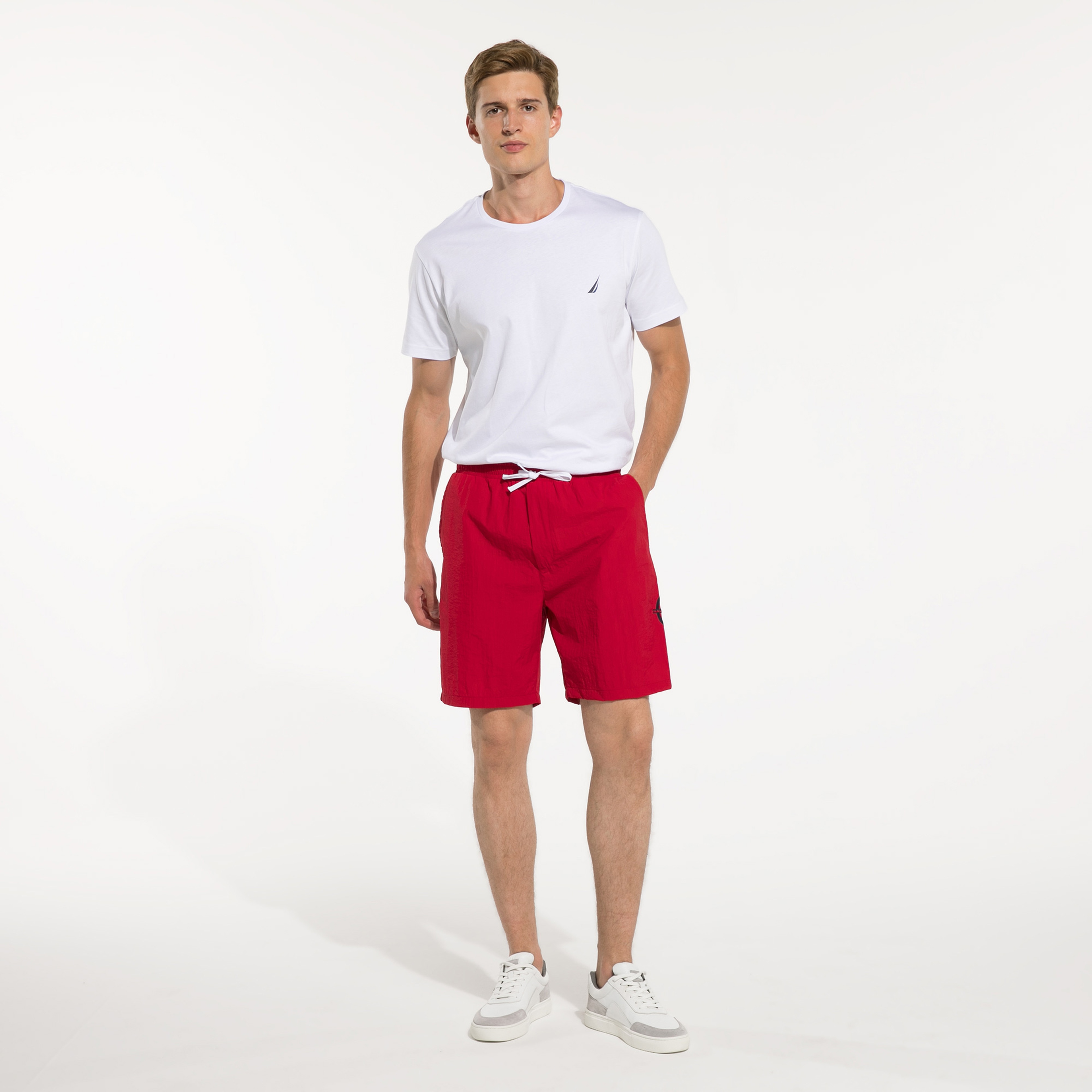 NAUTICA ERKEK KIRMIZI BERMUDA ŞORT