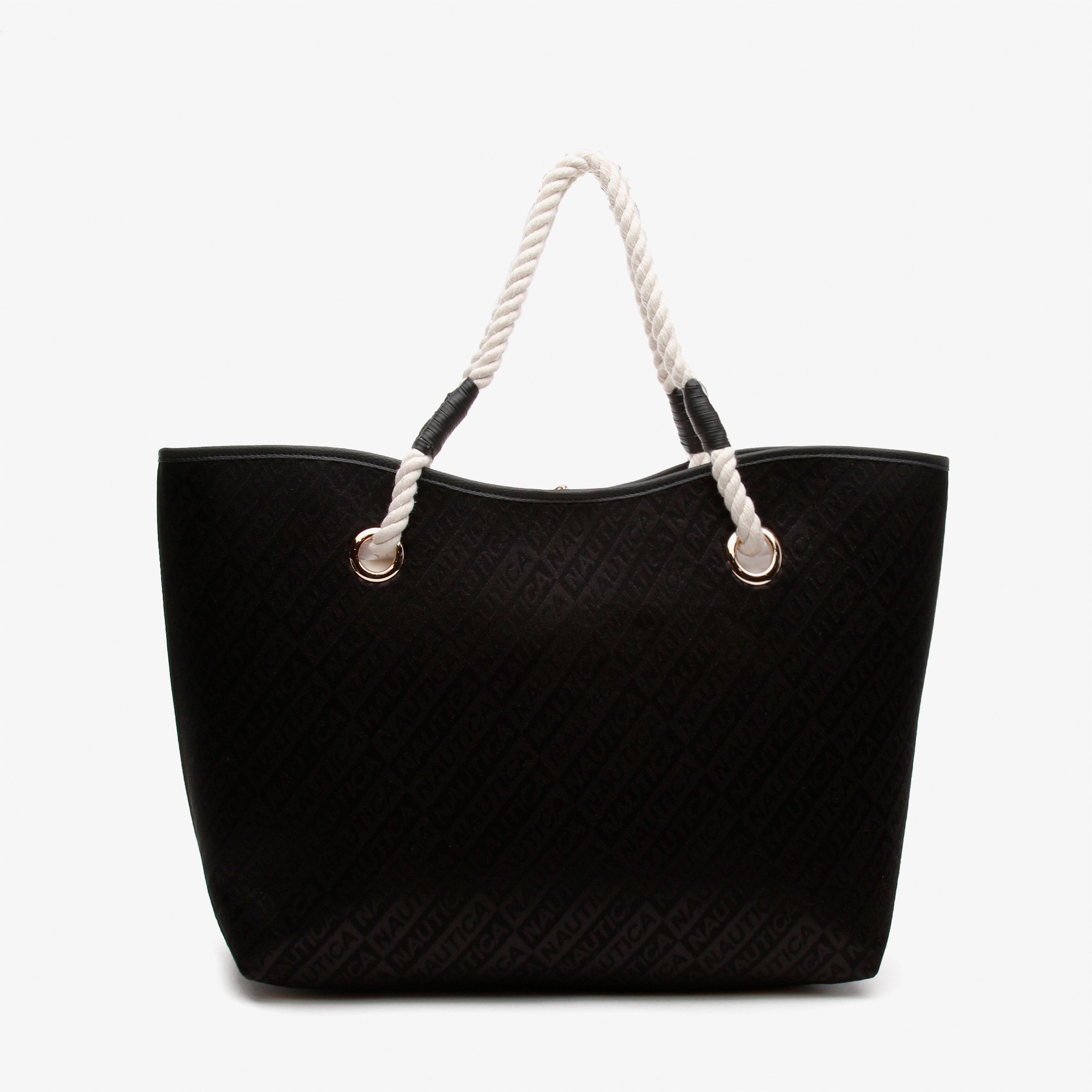 NAUTICA KADIN SİYAH OMUZ ÇANTASI