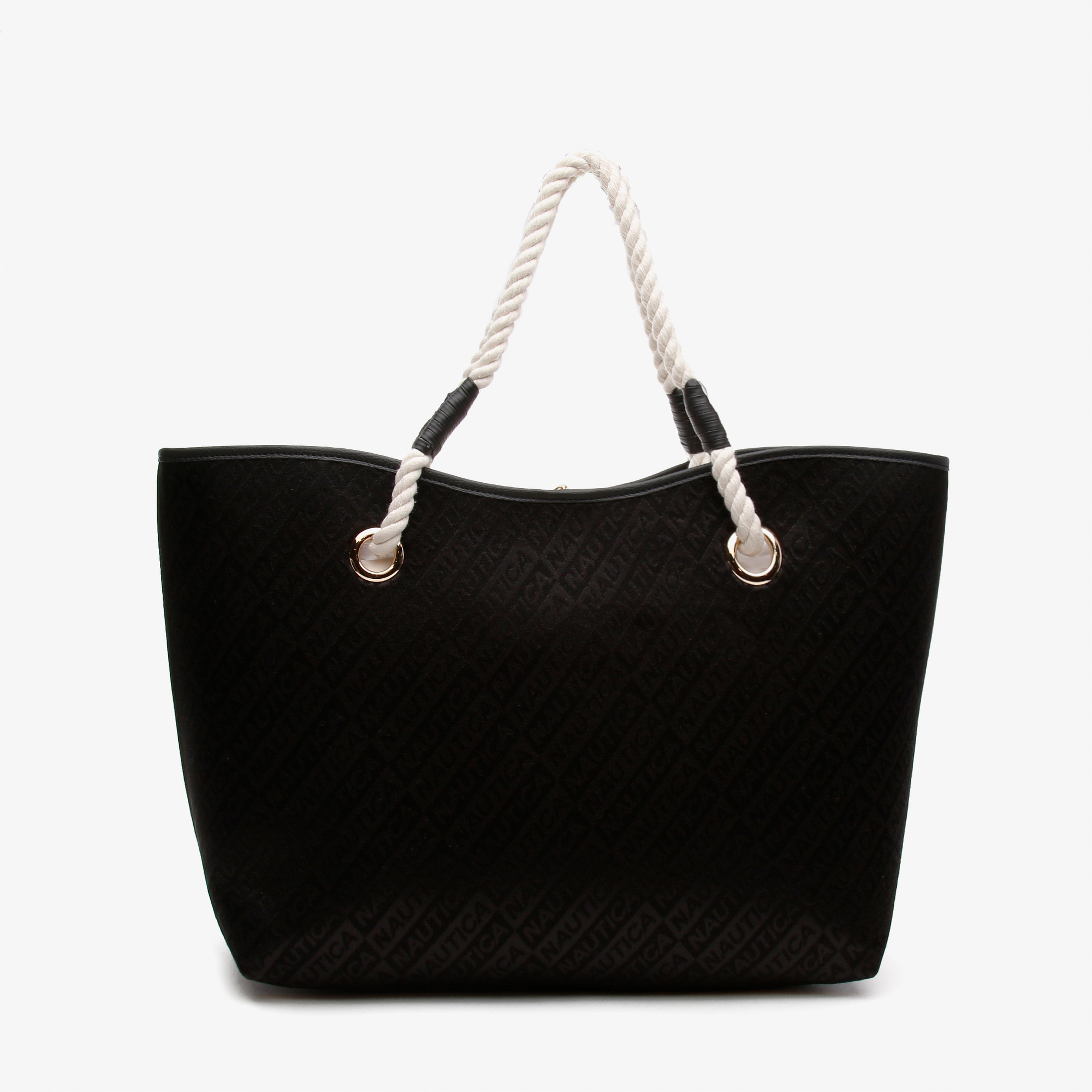 NAUTICA KADIN SİYAH OMUZ ÇANTASI