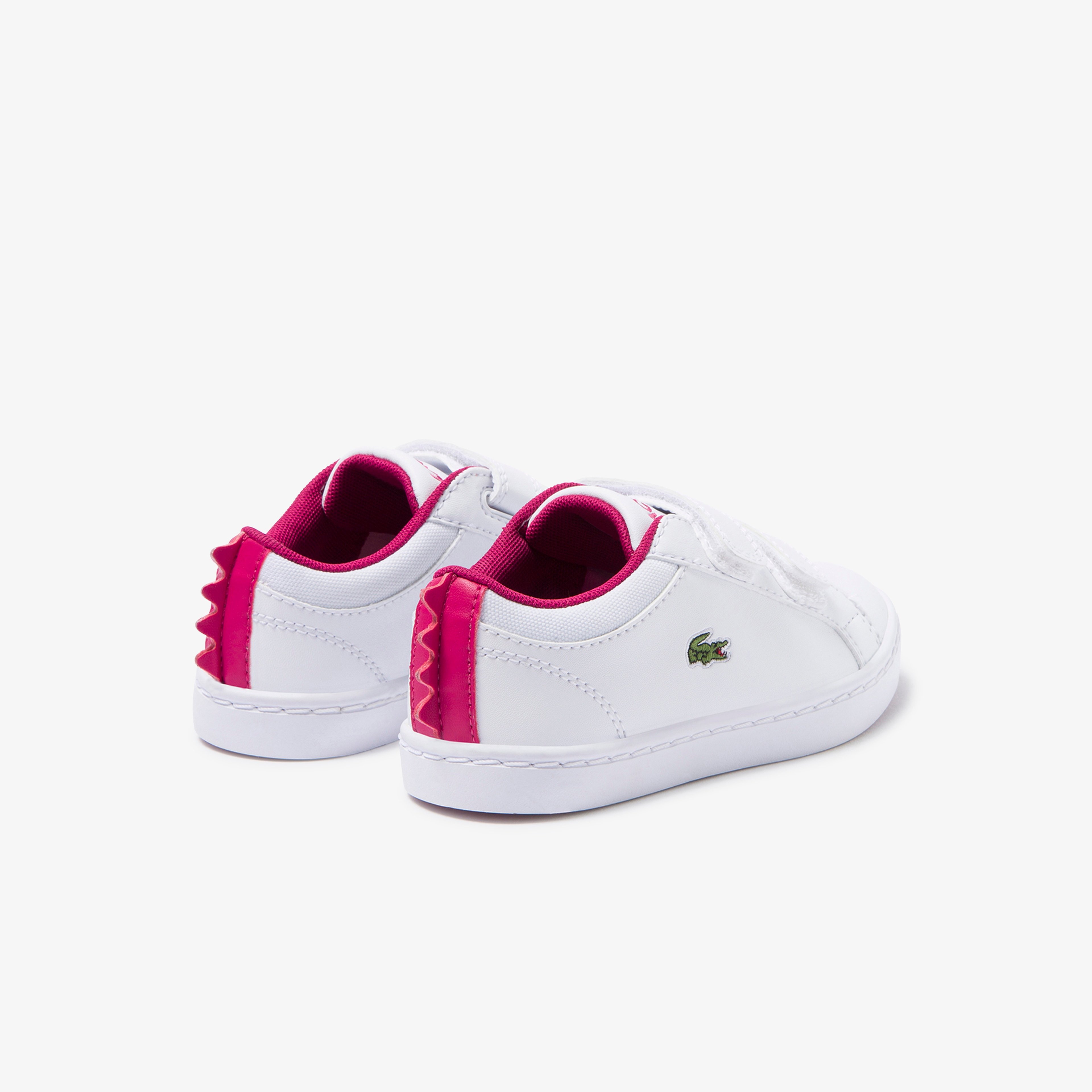 Lacoste Çocuk Beyaz - Koyu Pembe Spor Ayakkabı