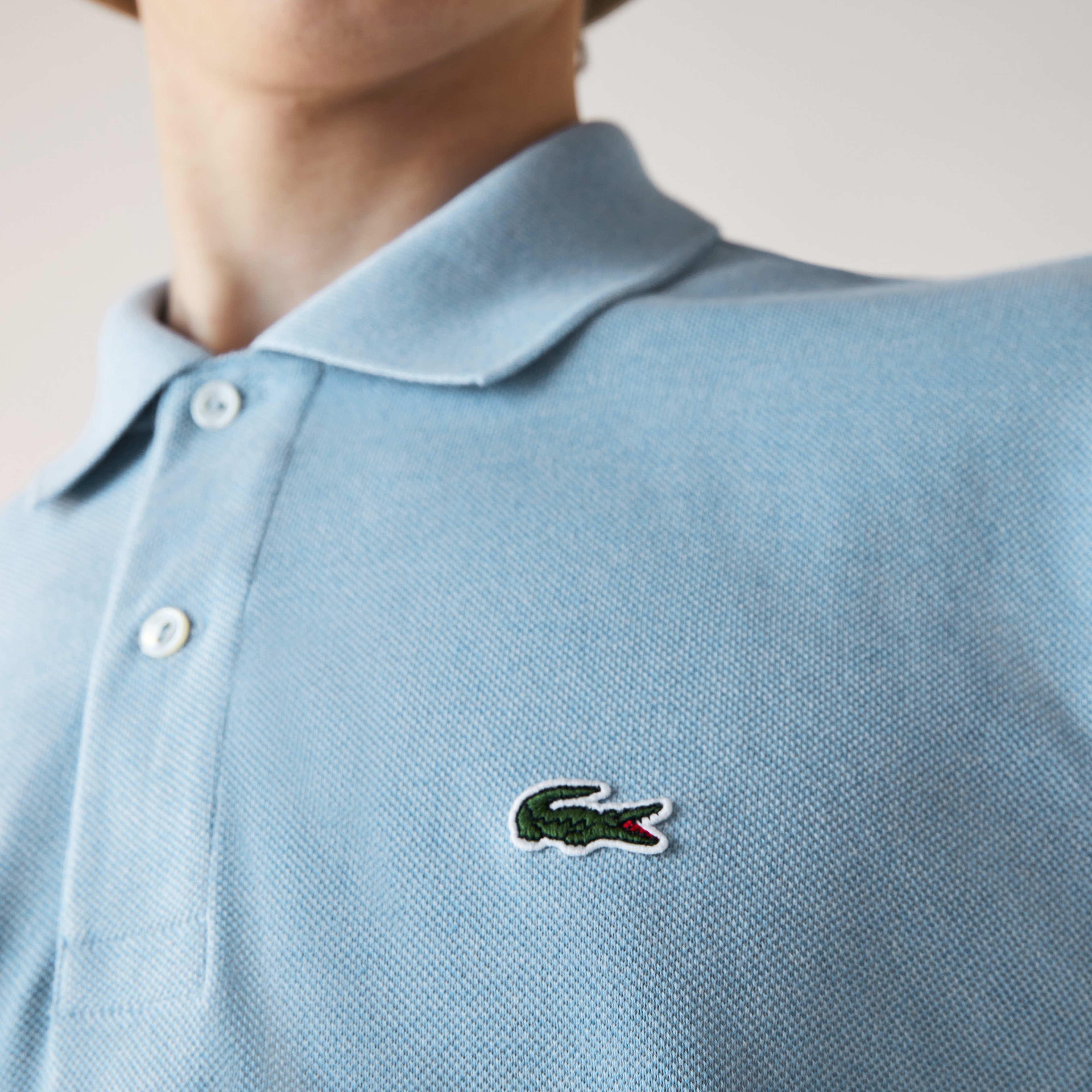 Lacoste Erkek Regular Fit Baskılı Mavi Polo
