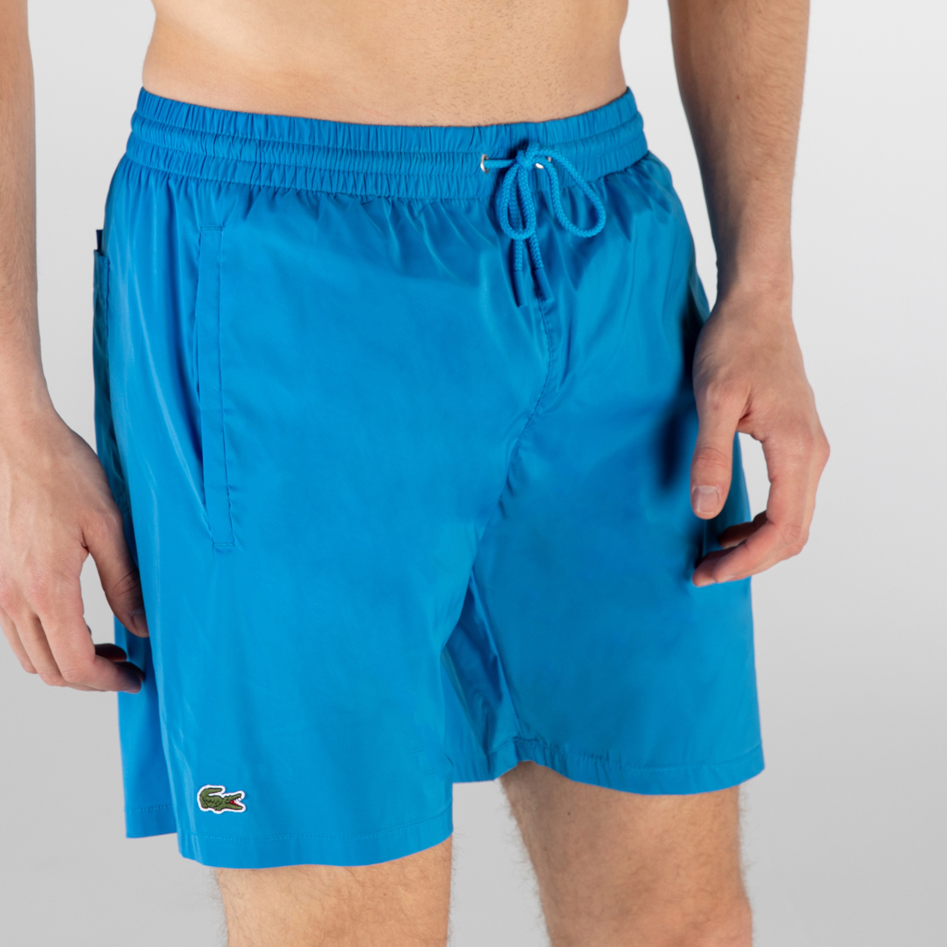 Lacoste Erkek Mavi Deniz Şortu