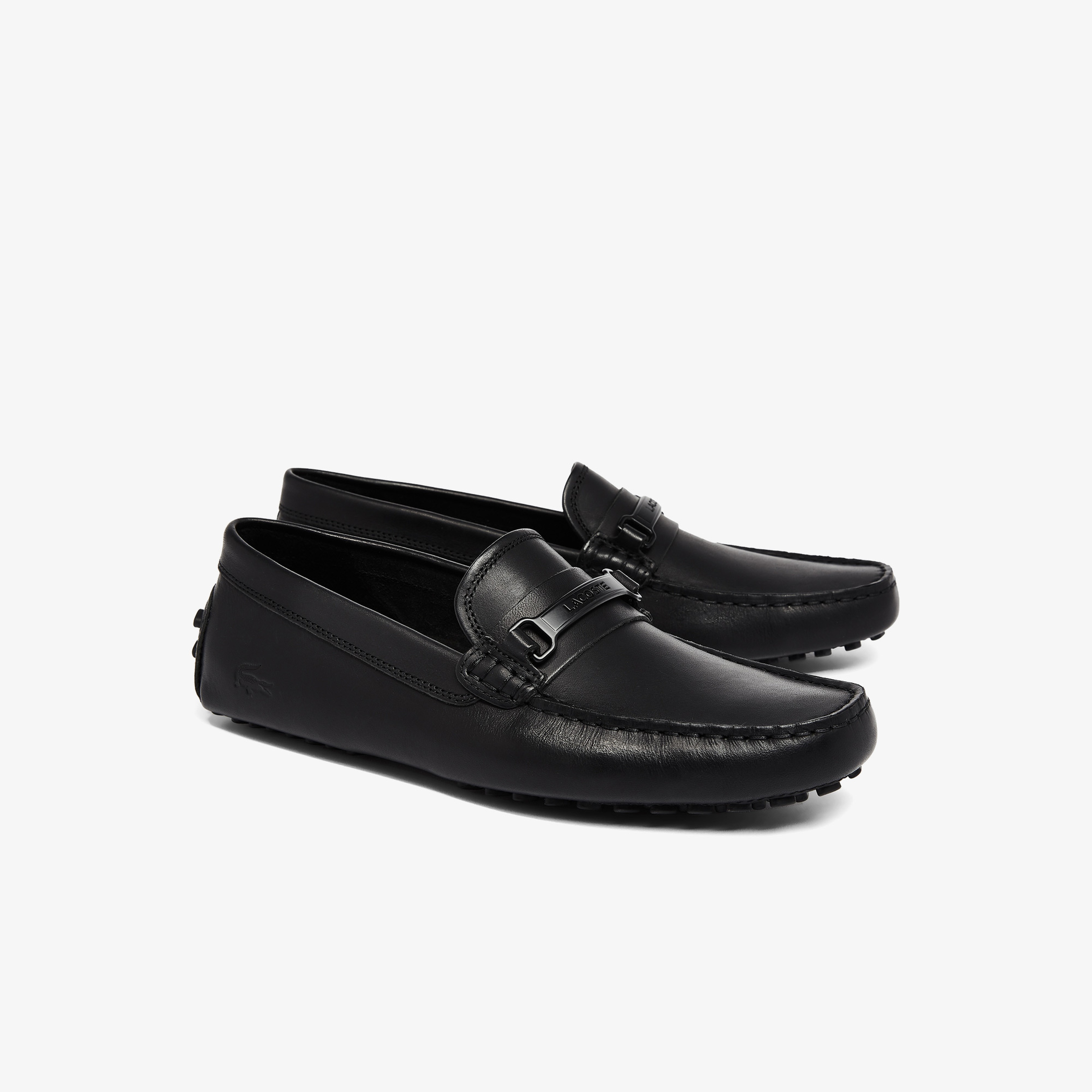 Lacoste Anstead 0921 1 Cma Erkek Deri Siyah Ayakkabı