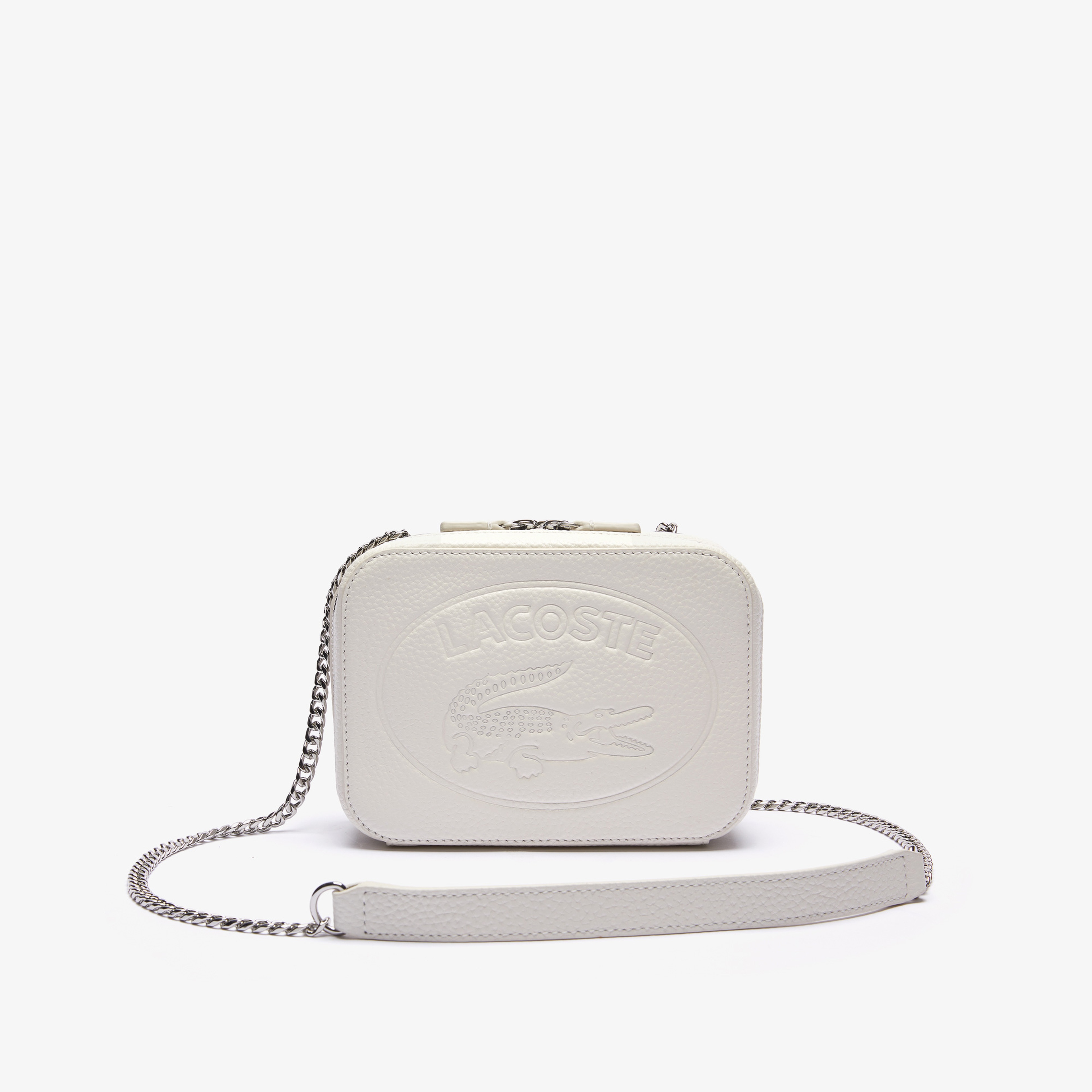 Lacoste Kadın Deri Beyaz Çanta