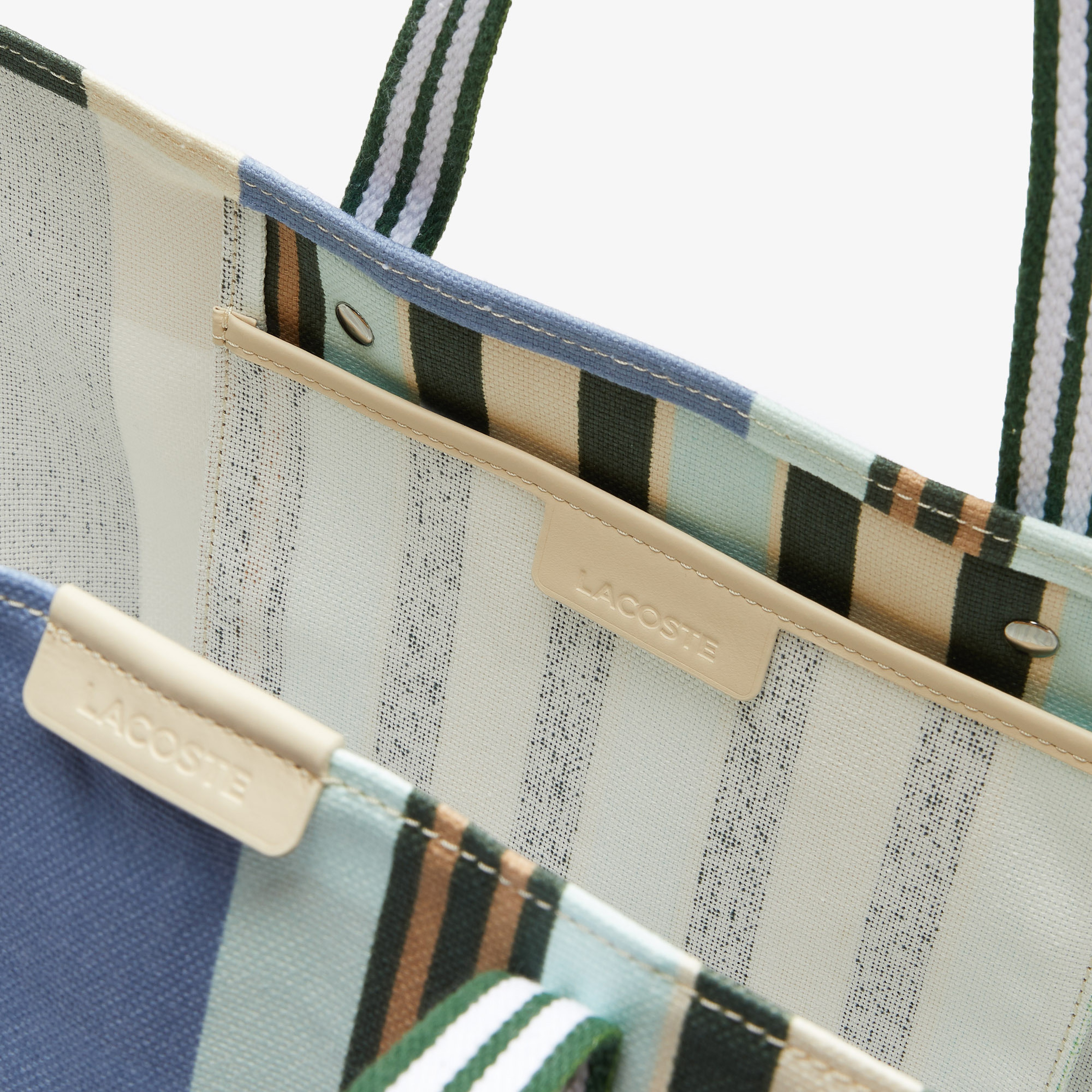 Lacoste Kadın Çizgili Renkli Çanta