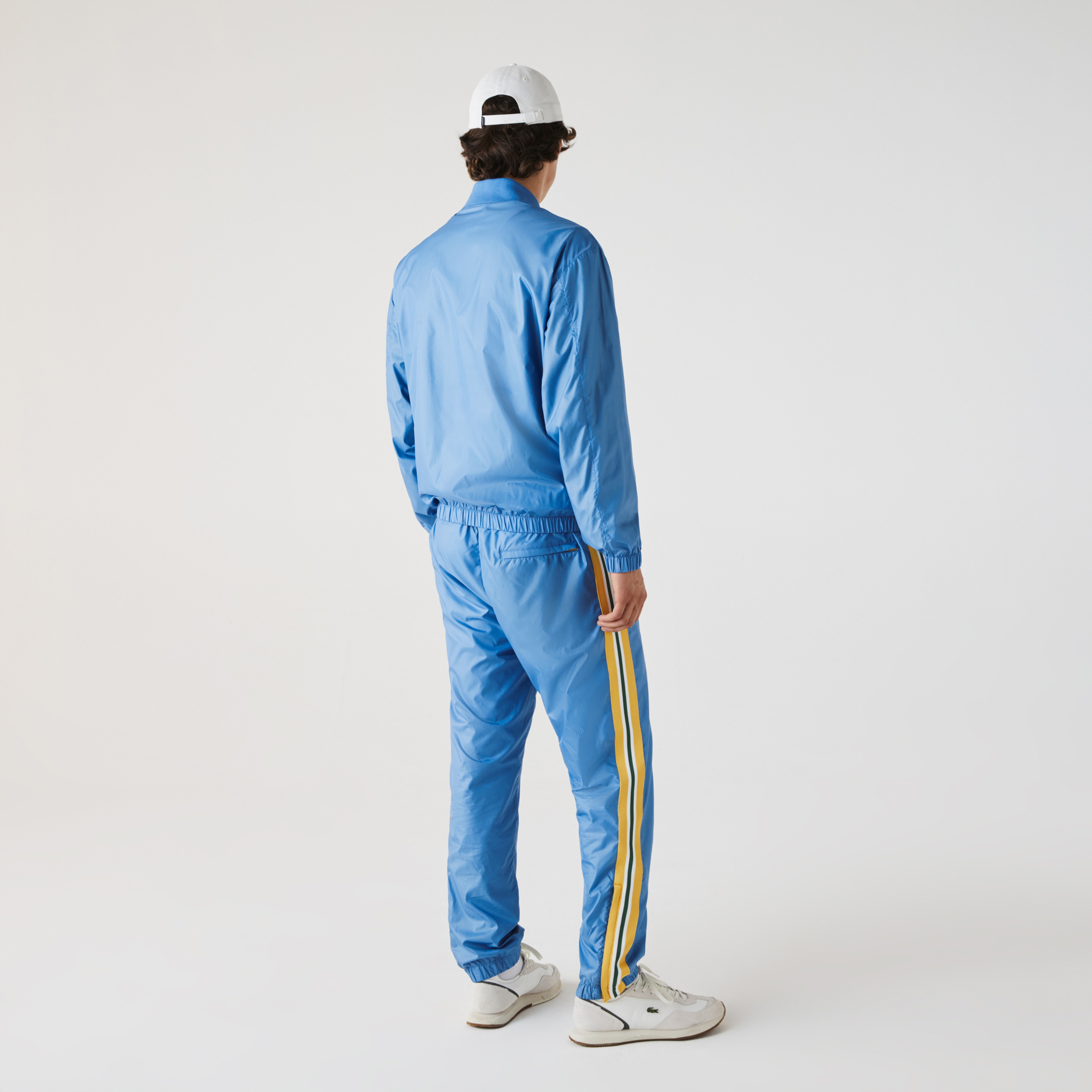 Lacoste Erkek Hakim Yaka Fermuarlı Mavi Ceket