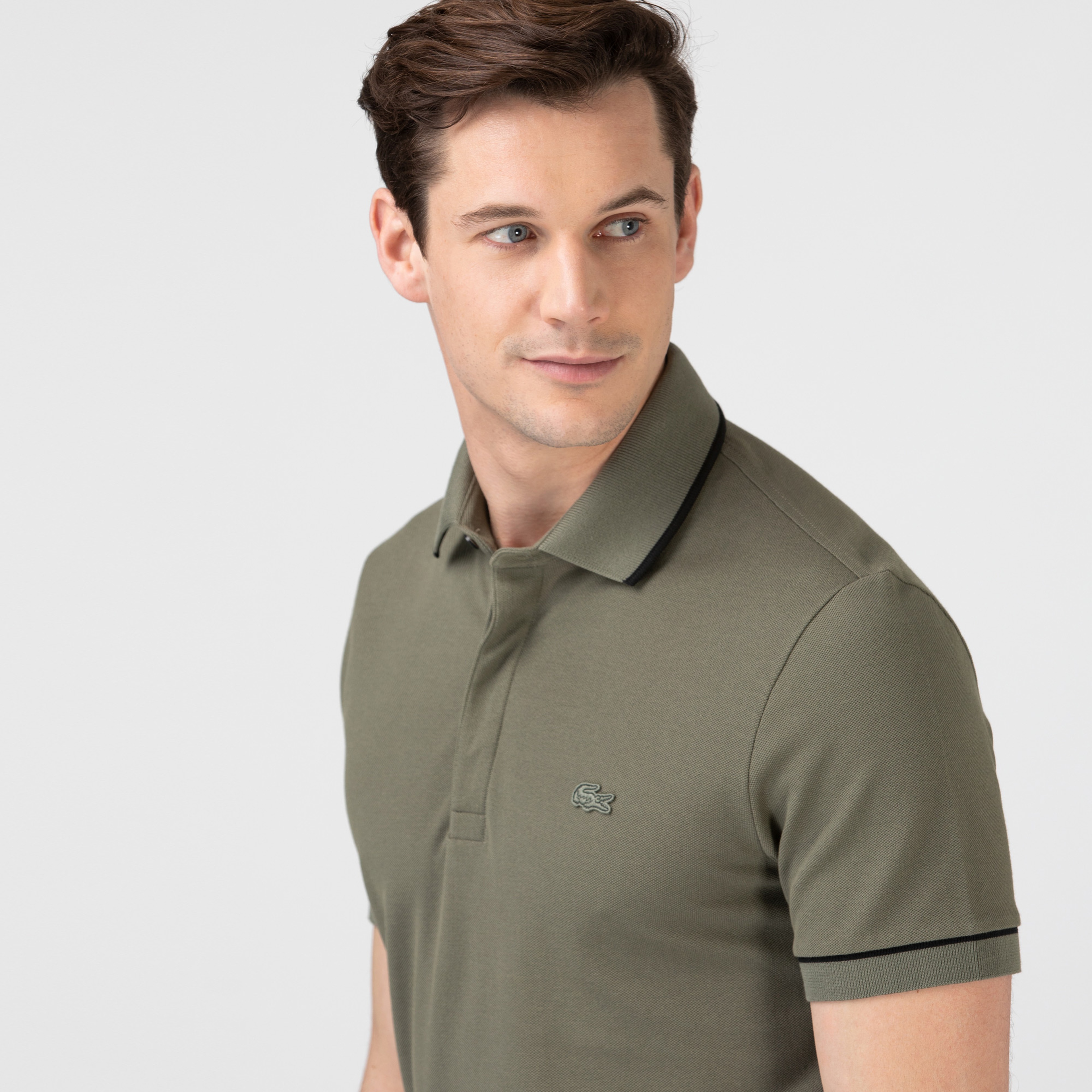 Lacoste Erkek Regular Fit Haki Polo