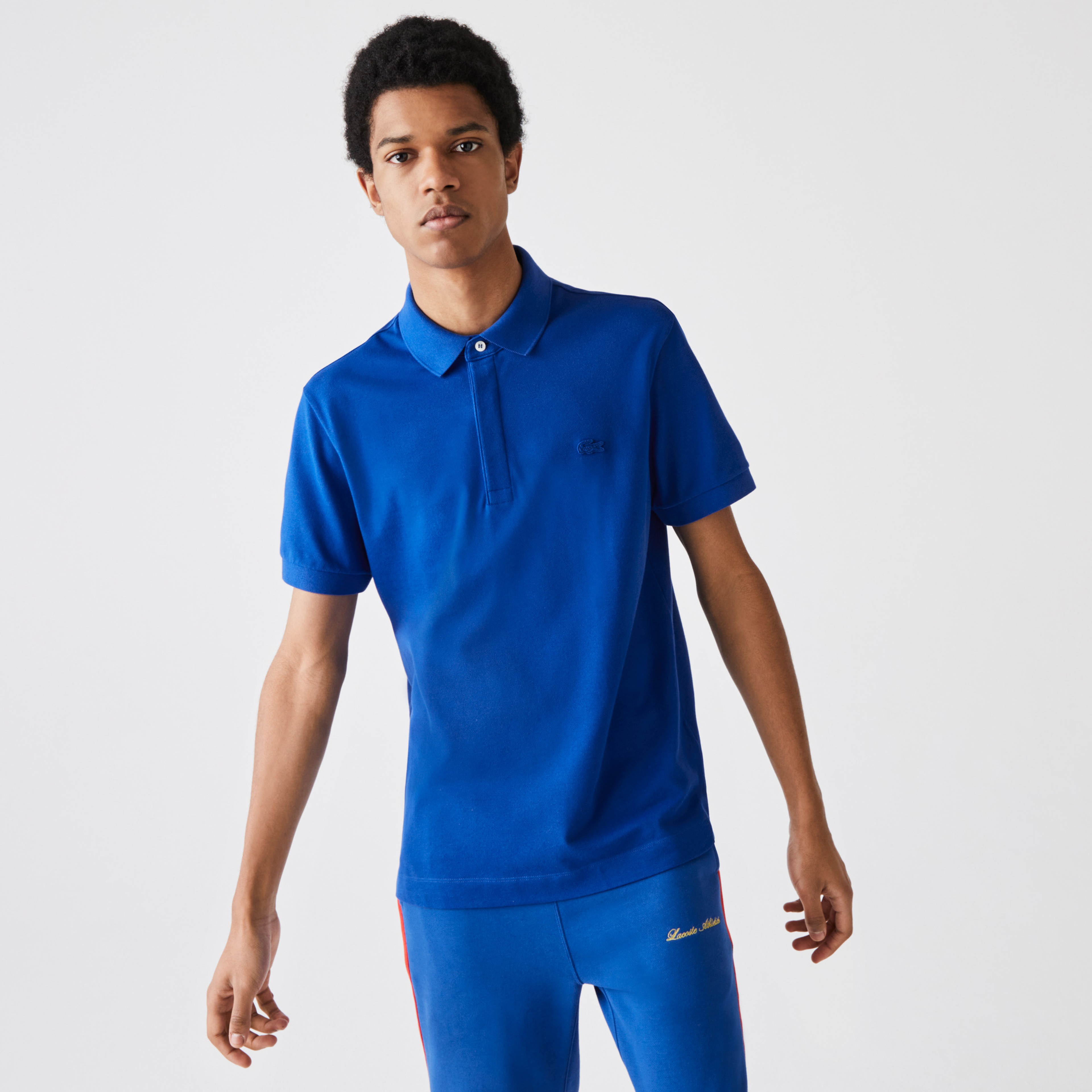 Lacoste Erkek Regular Fit Saks Mavi Polo