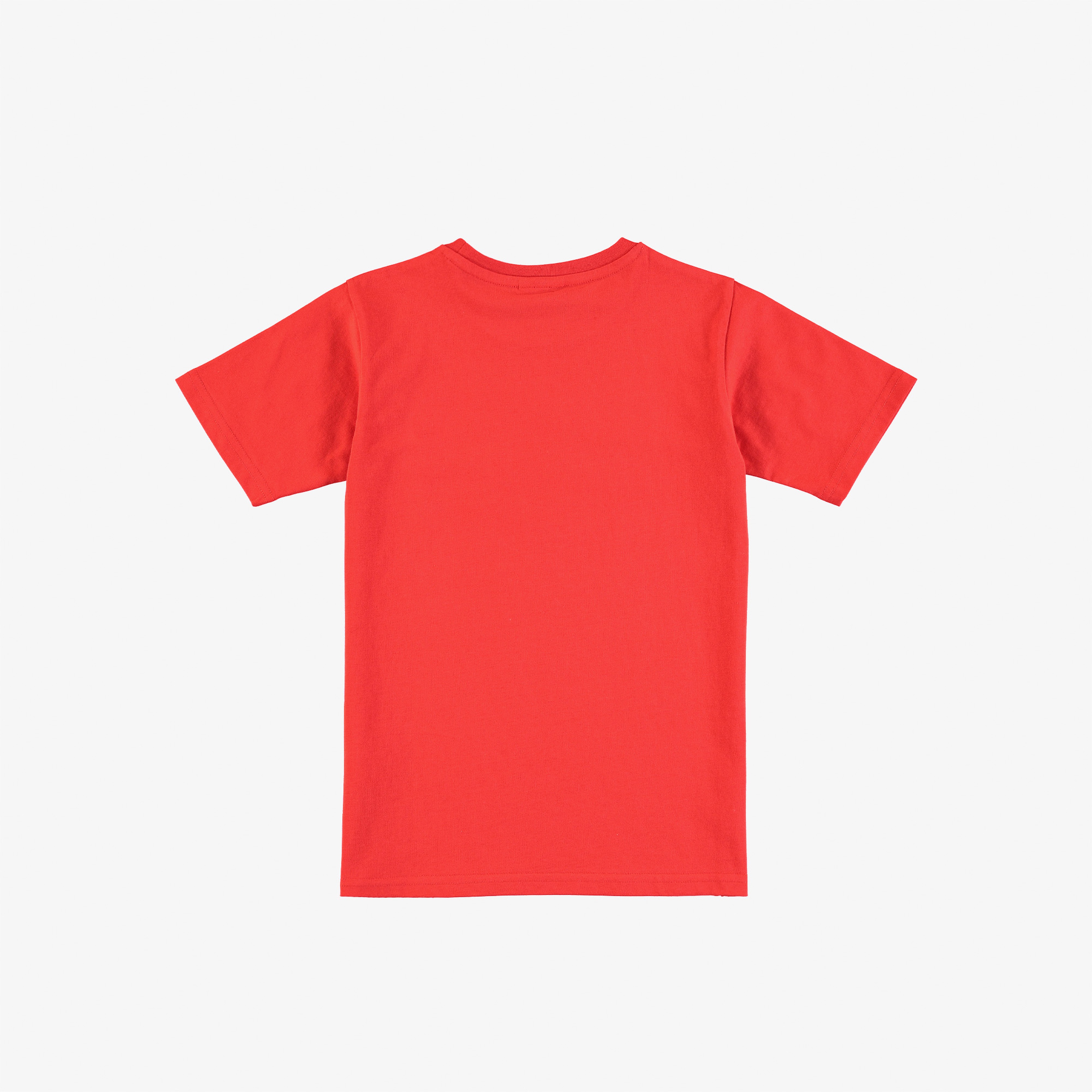 Lacoste Çocuk Bisiklet Yaka Baskılı Kırmızı T-Shirt