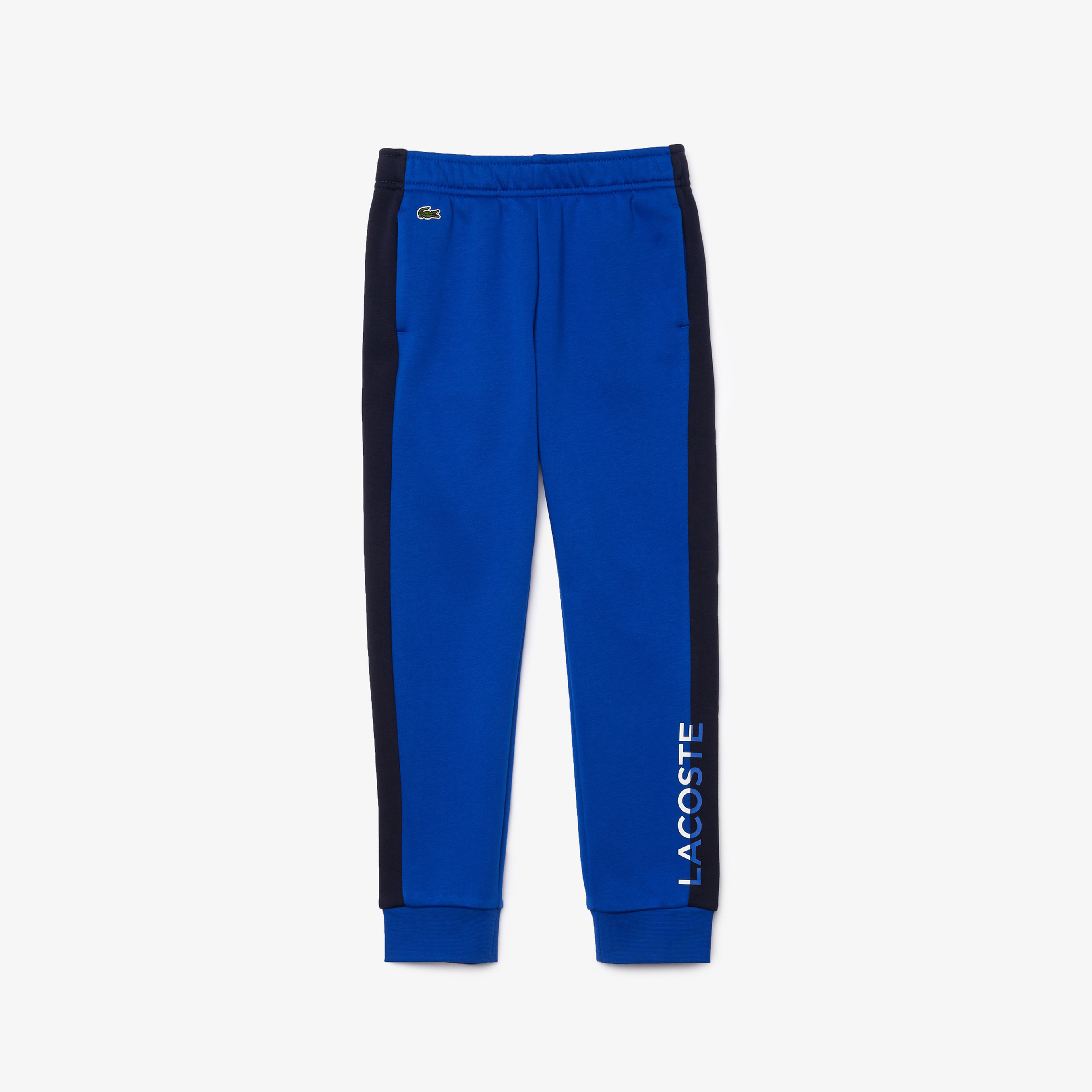 Lacoste Çocuk Renk Bloklu Baskılı Lacivert Eşofman Altı