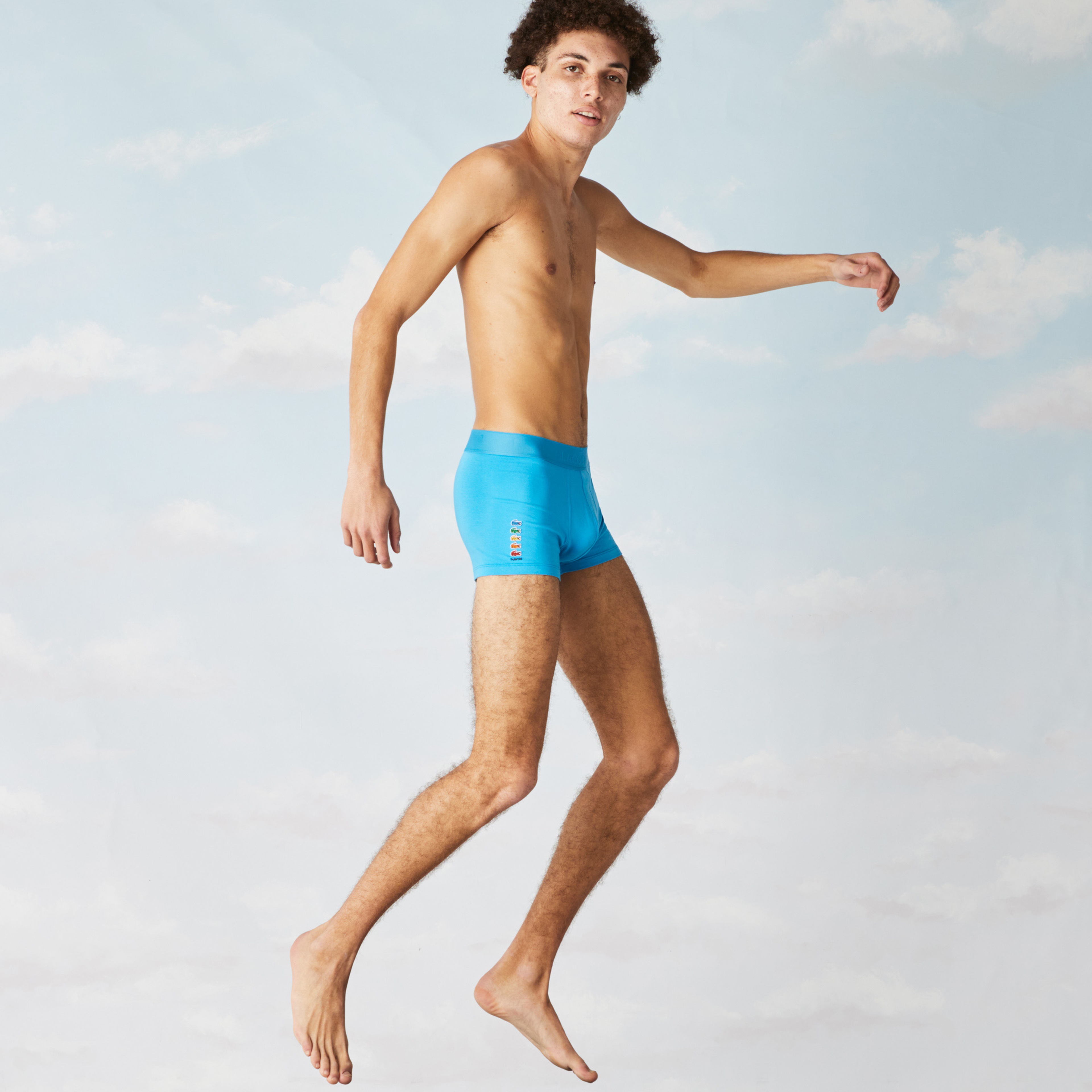Lacoste Erkek Mavi Boxer
