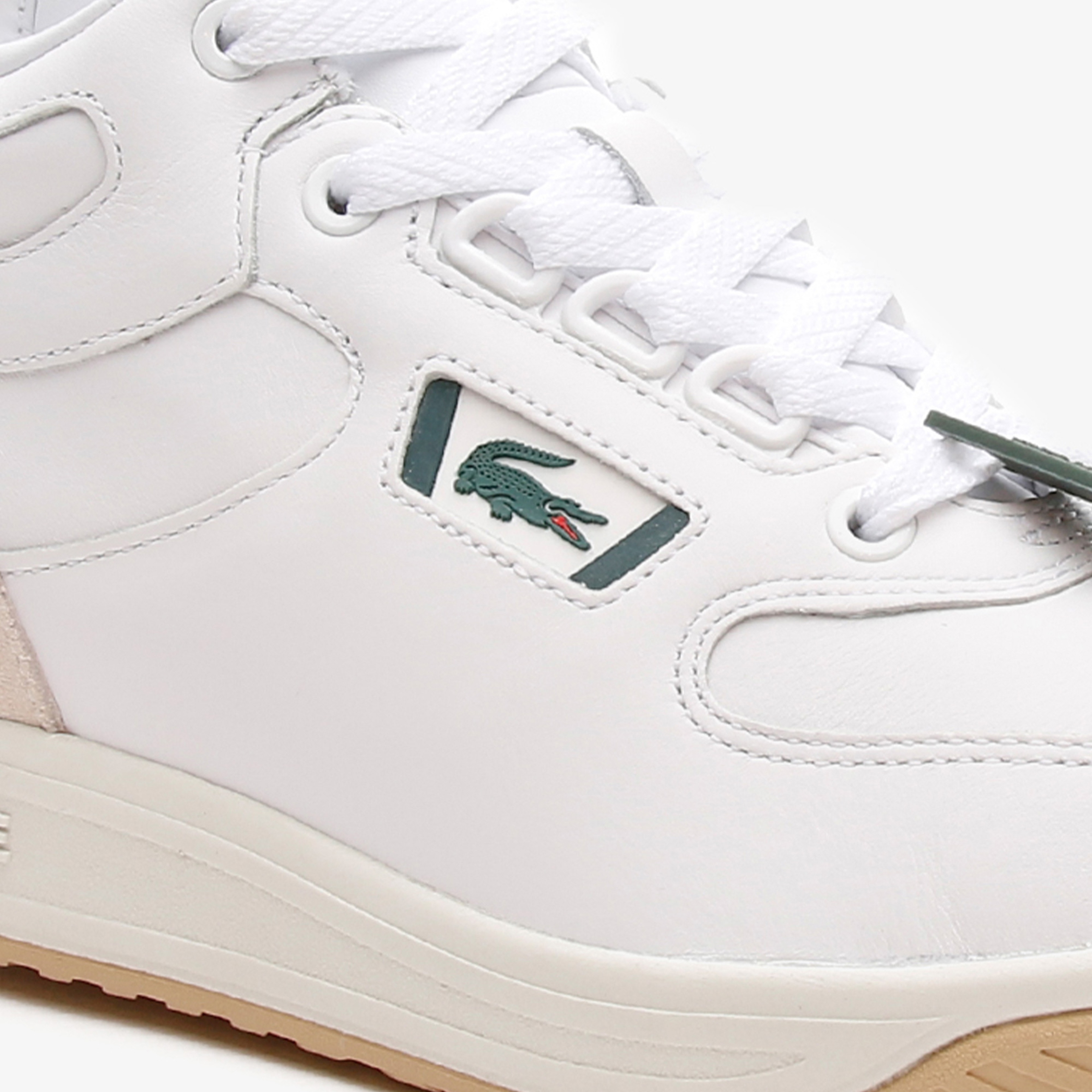 Lacoste Balsa 0721 1 Sma Erkek Beyaz - Koyu Yeşil Spor Ayakkabı