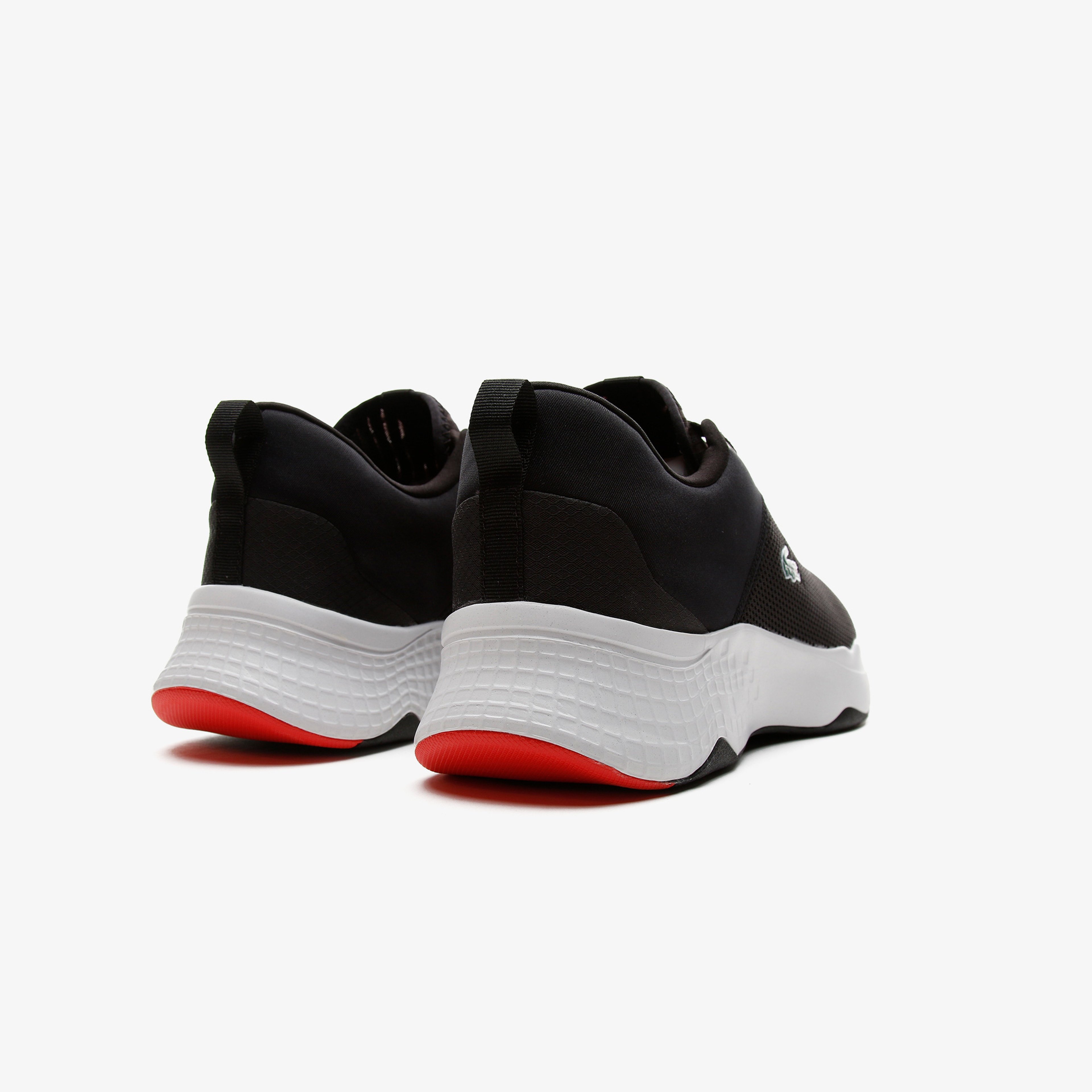 Lacoste Court-Drive 0721 1 Sma Erkek Siyah - Kırmızı Spor Ayakkabı