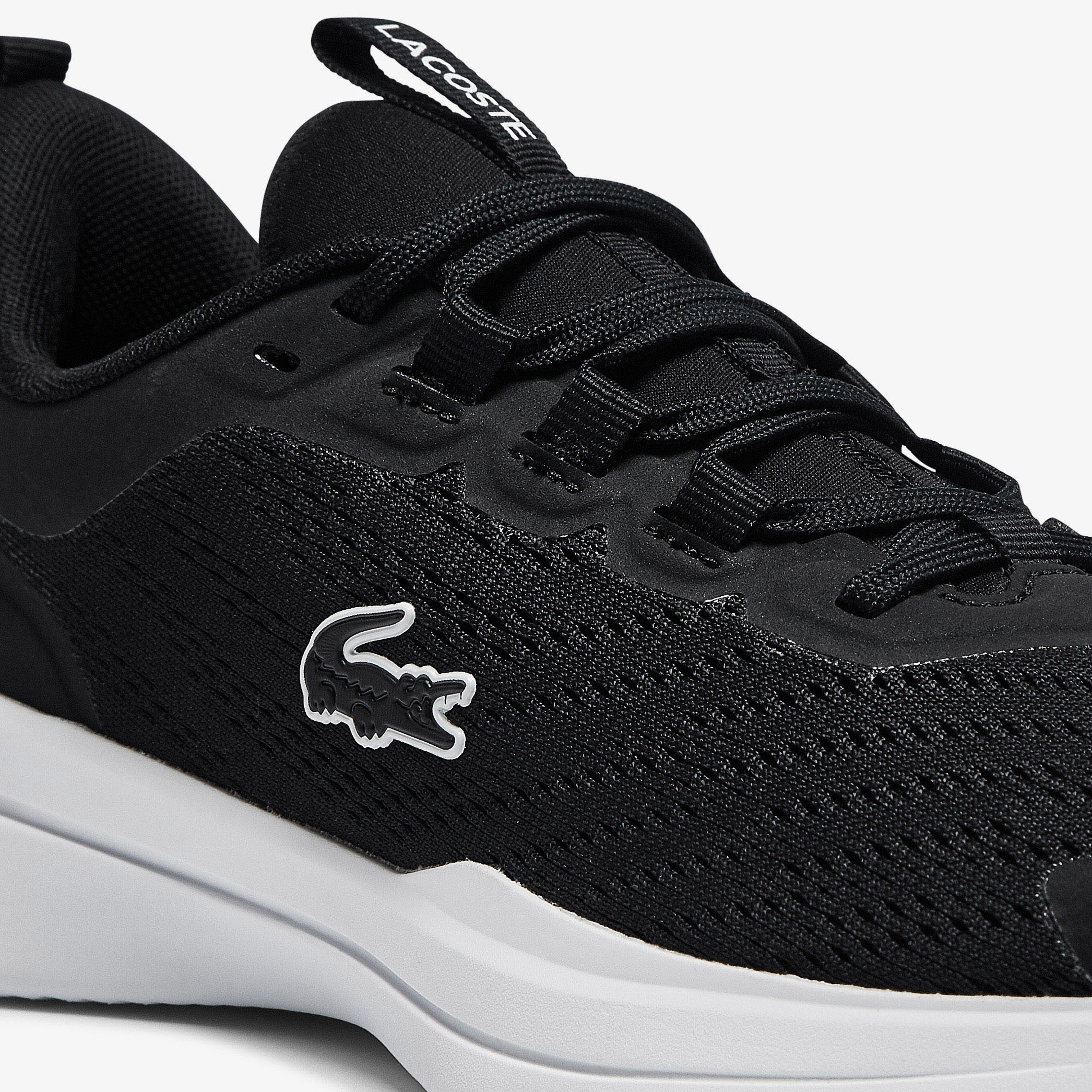 Lacoste Run Spin 0721 1 Sfa Kadın Siyah - Beyaz Sneaker