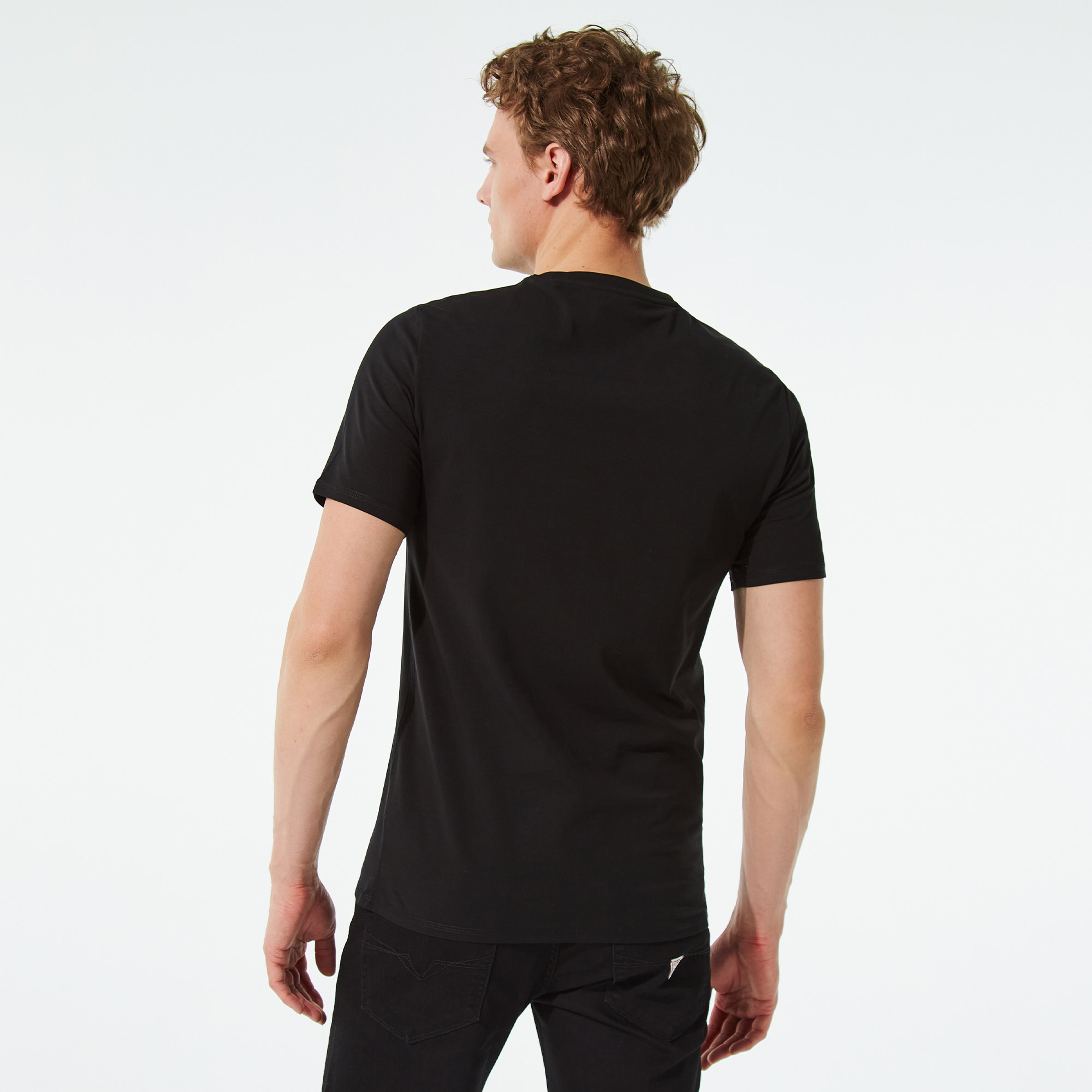 Guess Erkek Siyah T-shirt